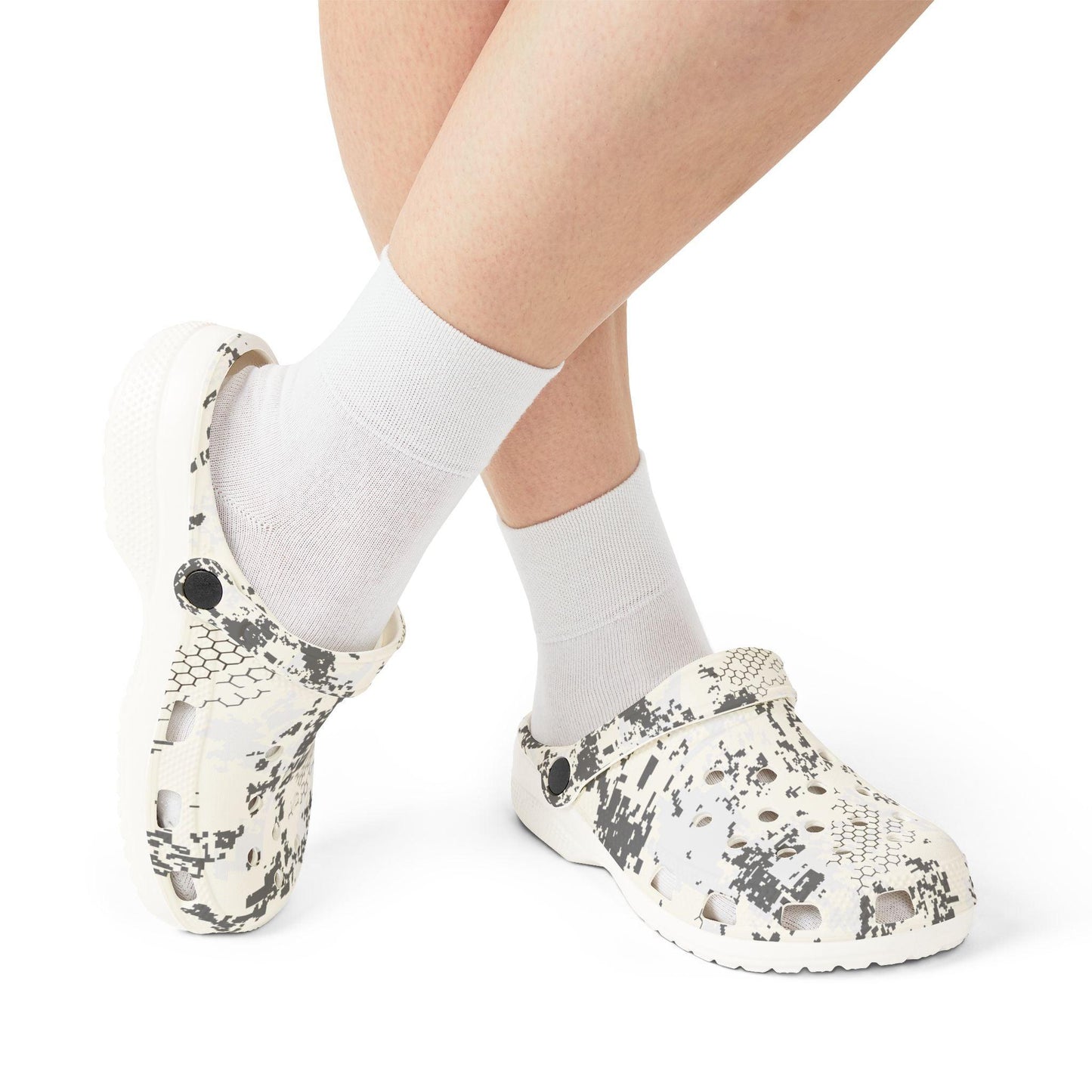 BlindTech Snow Camo EVA Clog - Concealing Coloration