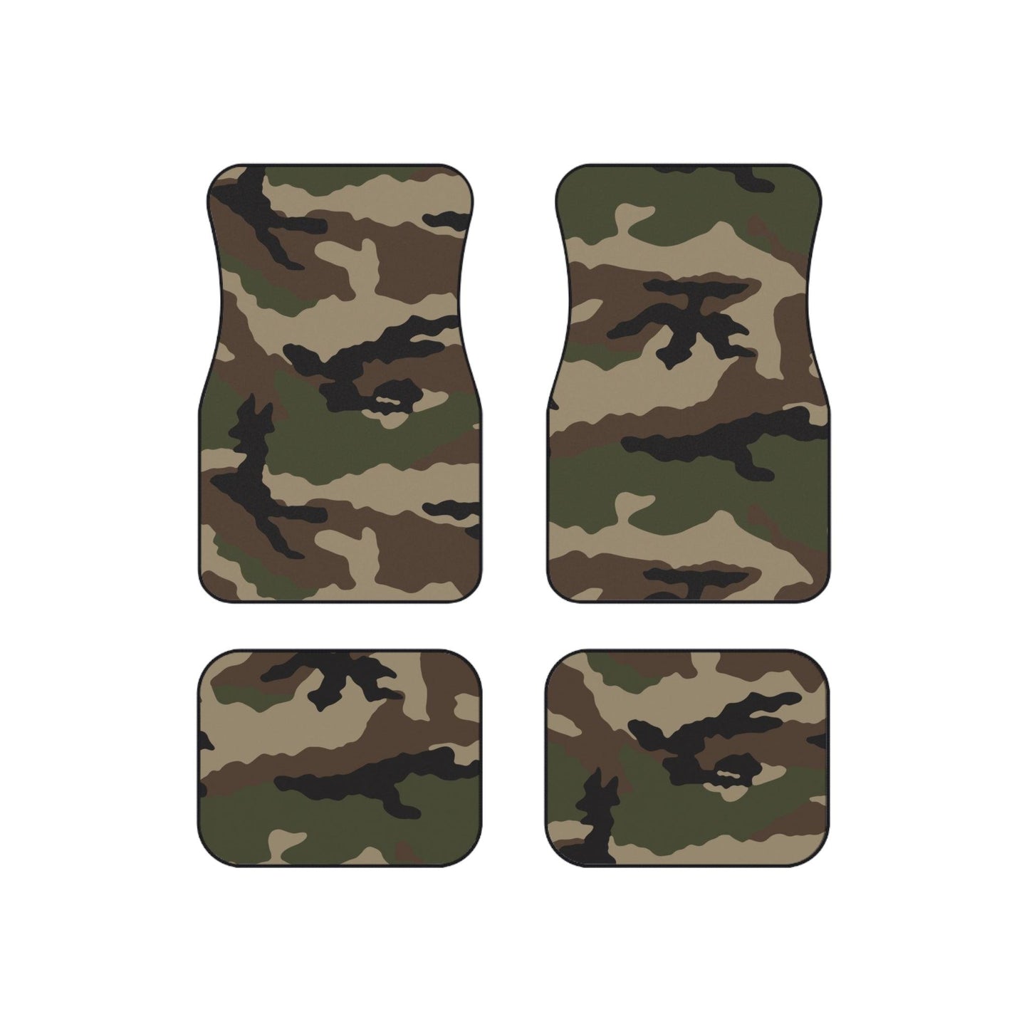 Centre-Europe Camo All-Weather Car Mats (Set of 4) _ Concealing Coloration