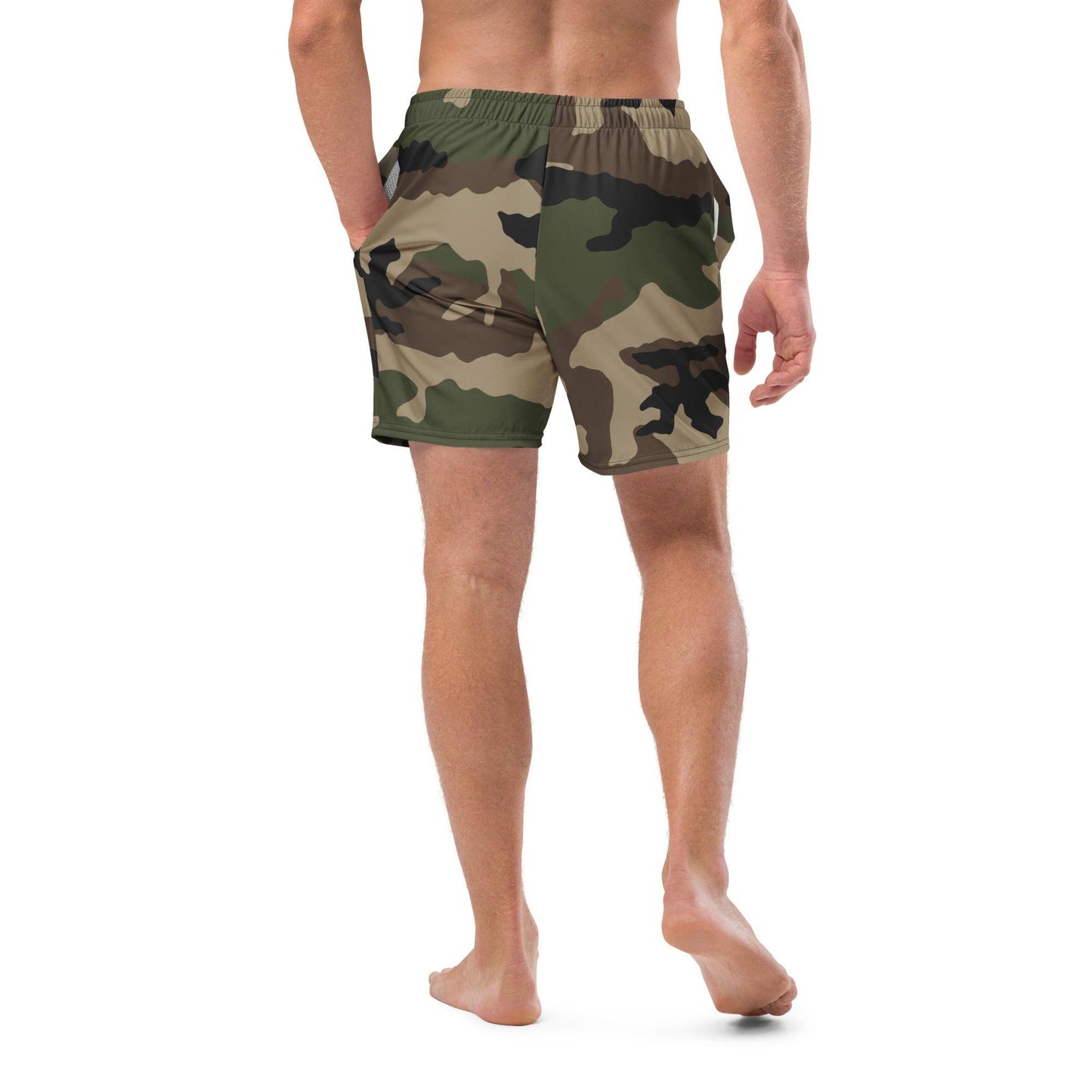 Centre-Europe Camo Swim Trunks _ Concealing Coloration