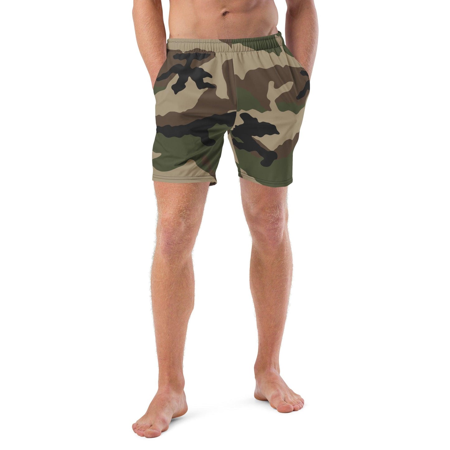 Centre-Europe Camo Swim Trunks _ Concealing Coloration