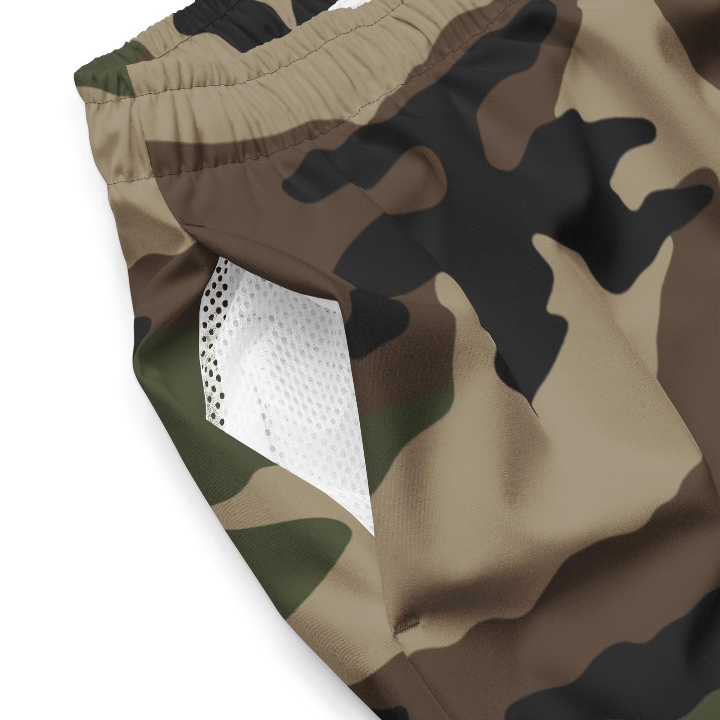 Centre-Europe Camo Swim Trunks _ Concealing Coloration