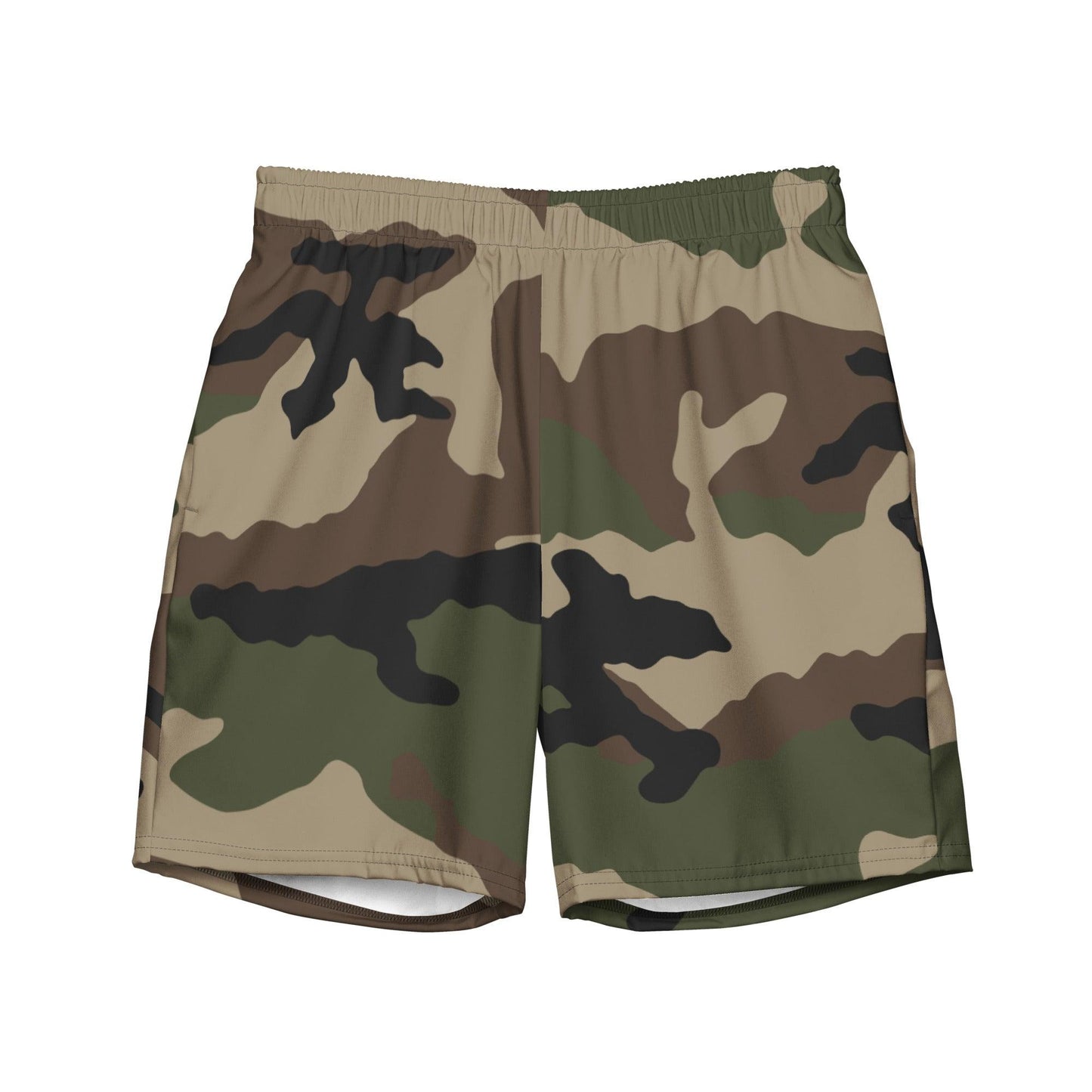 Centre-Europe Camo Swim Trunks _ Concealing Coloration