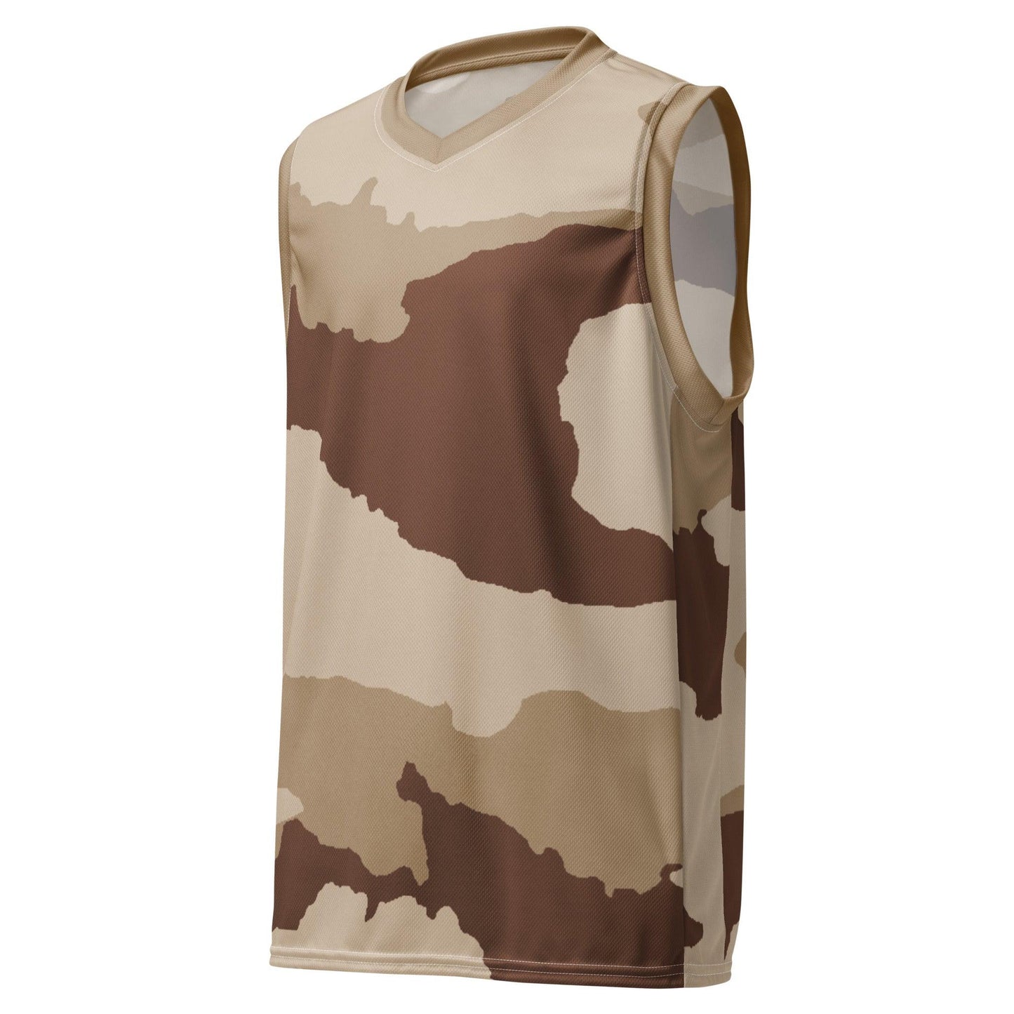 Daguet Desert Camo Basketball Jersey - Concealing Coloration