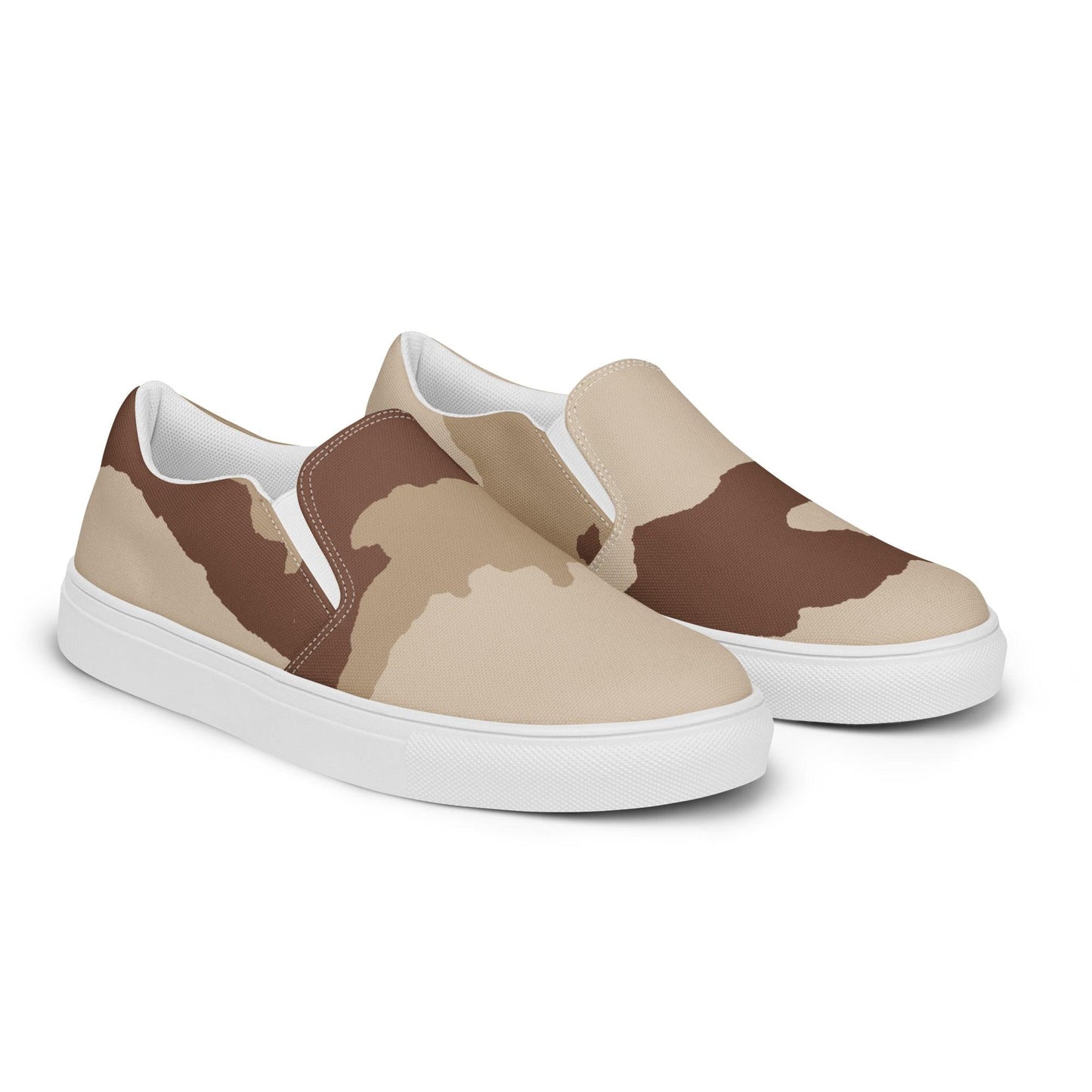 Daguet Desert Camo Men’s Slip-On Sneaker _ Concealing Coloration