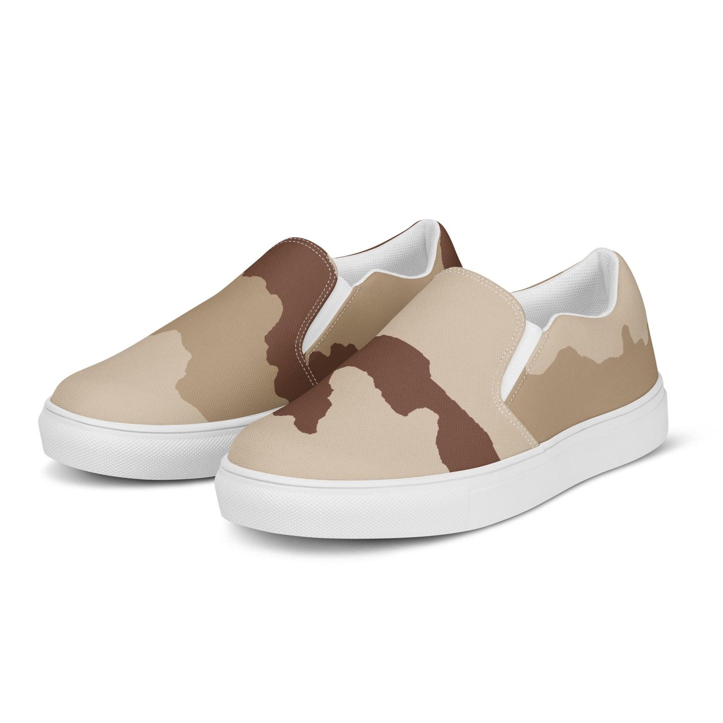 Daguet Desert Camo Men’s Slip-On Sneaker _ Concealing Coloration