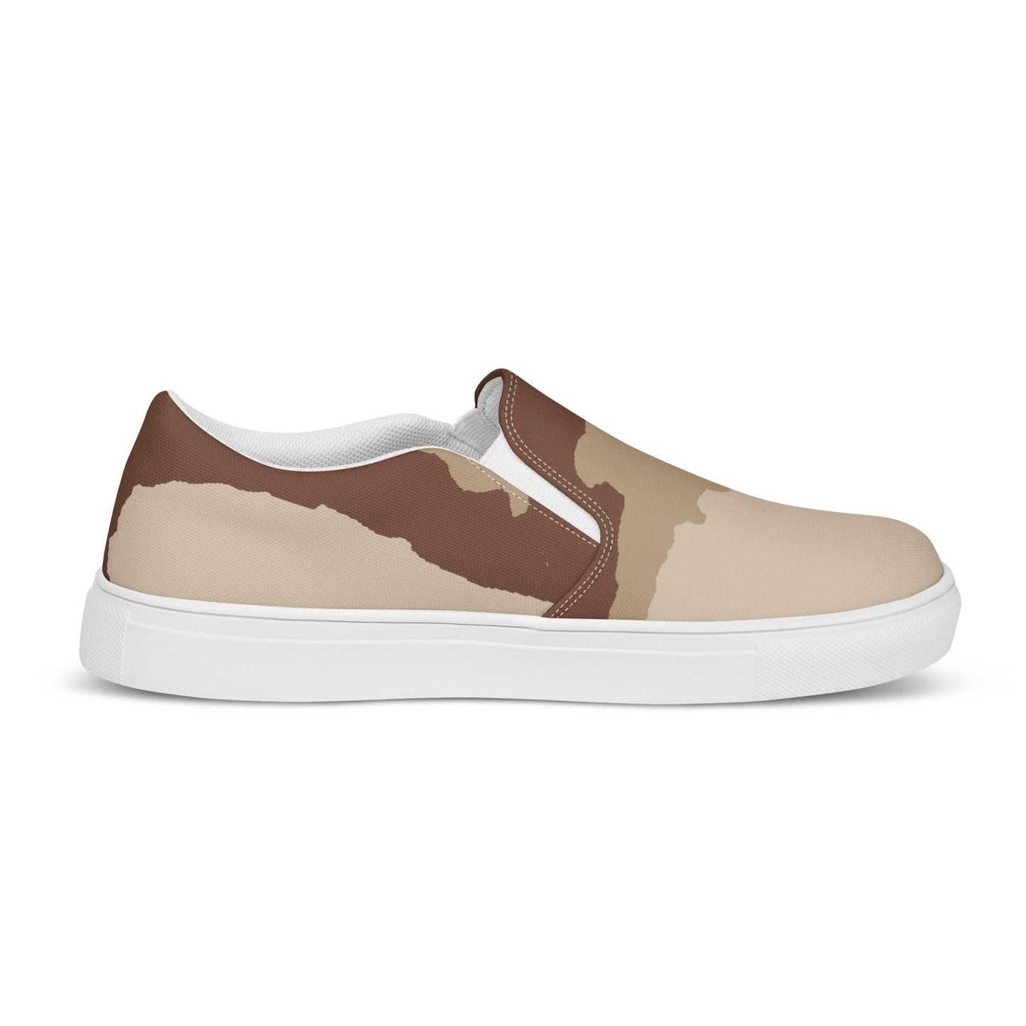 Daguet Desert Camo Men’s Slip-On Sneaker _ Concealing Coloration