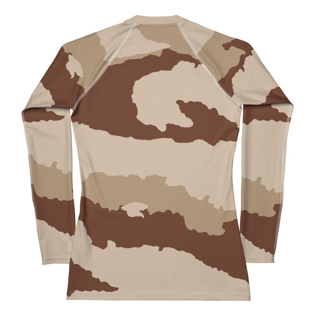 Daguet Desert Camo Women's Long-sleeve Base Layer - Concealing Coloration