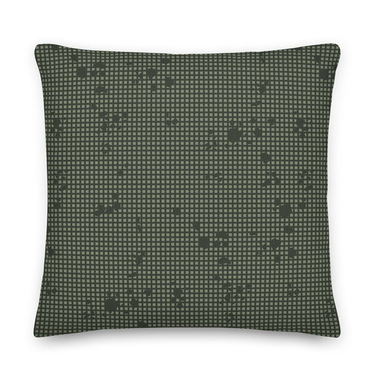 Desert Night Camo 22" Throw Pillow - Concealing Coloration