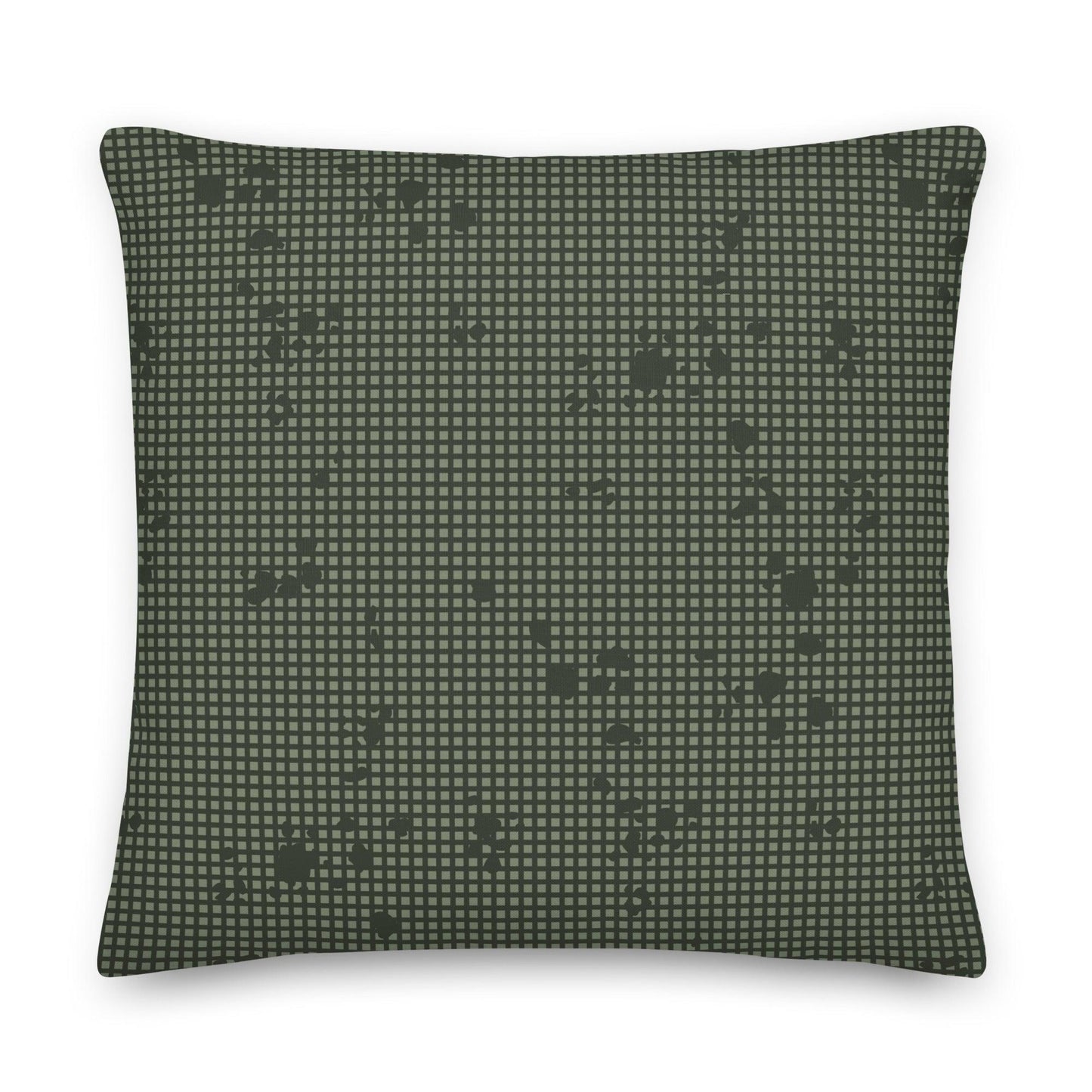 Desert Night Camo 22" Throw Pillow - Concealing Coloration