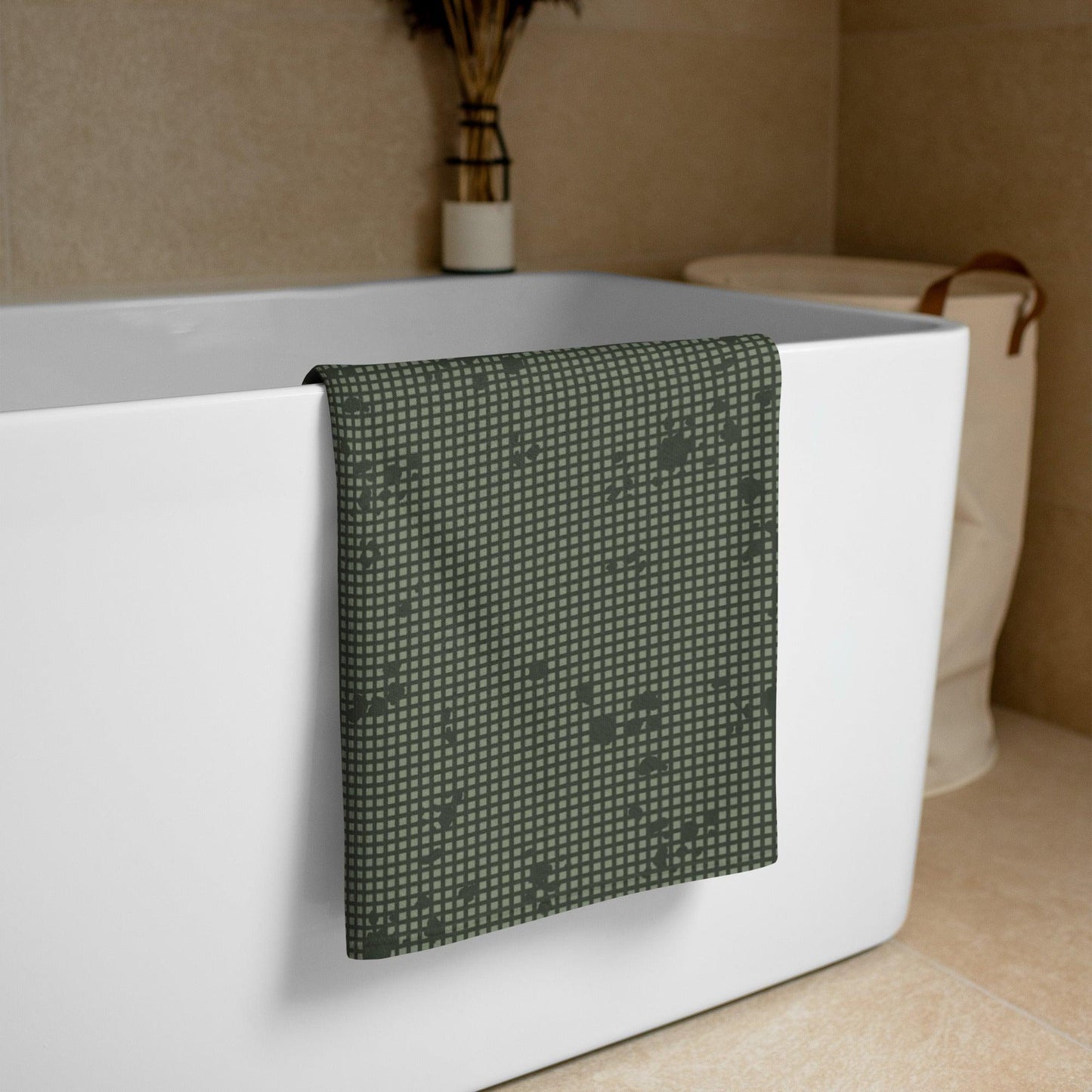 Desert Night Camo Bath Towel _ Concealing Coloration