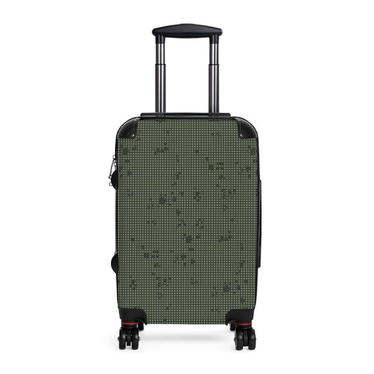 Desert Night Camo Carry-On Roller Suitcase - Concealing Coloration