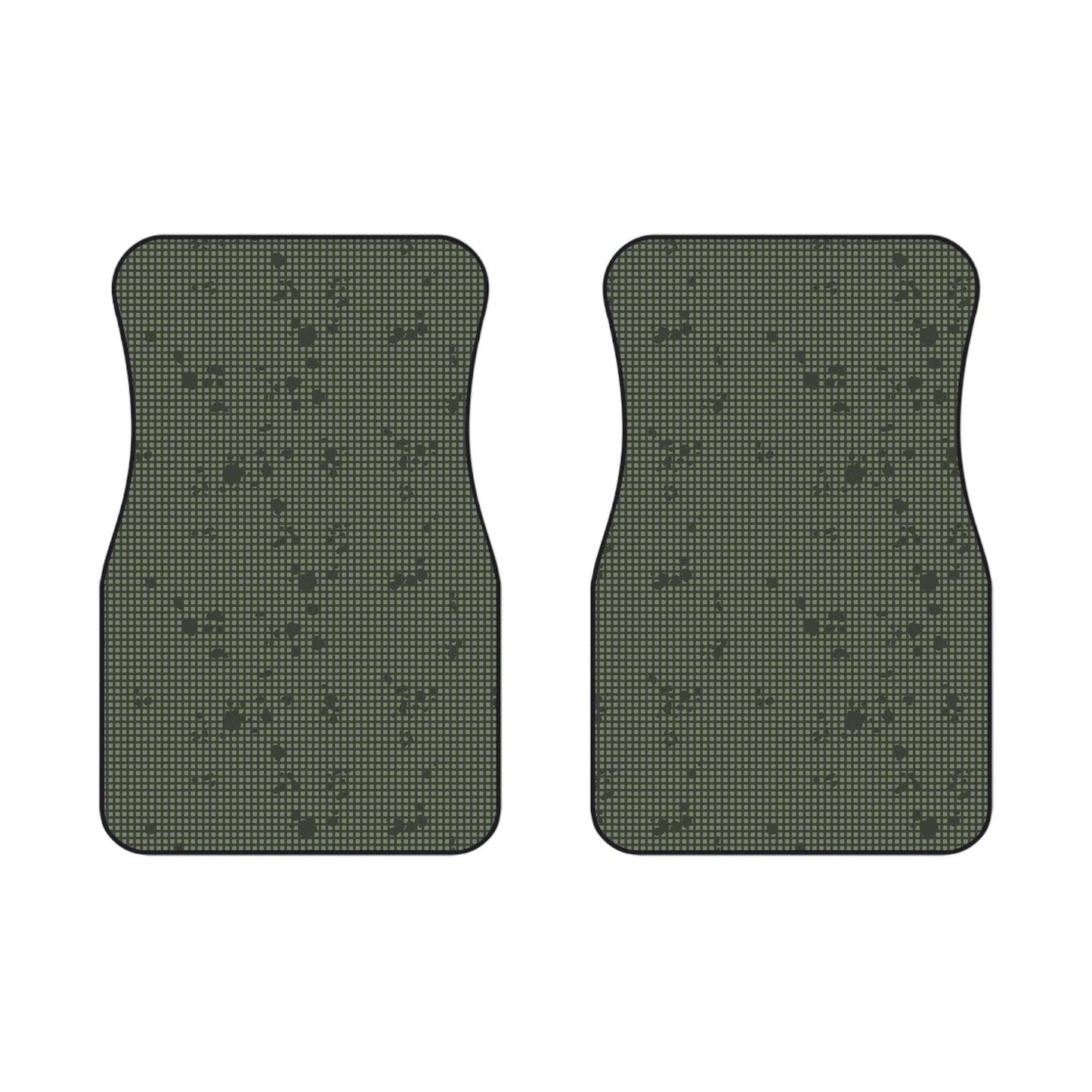 Desert Night Camo Front Seat Car Mats (Set of 2) _ Concealing Coloration