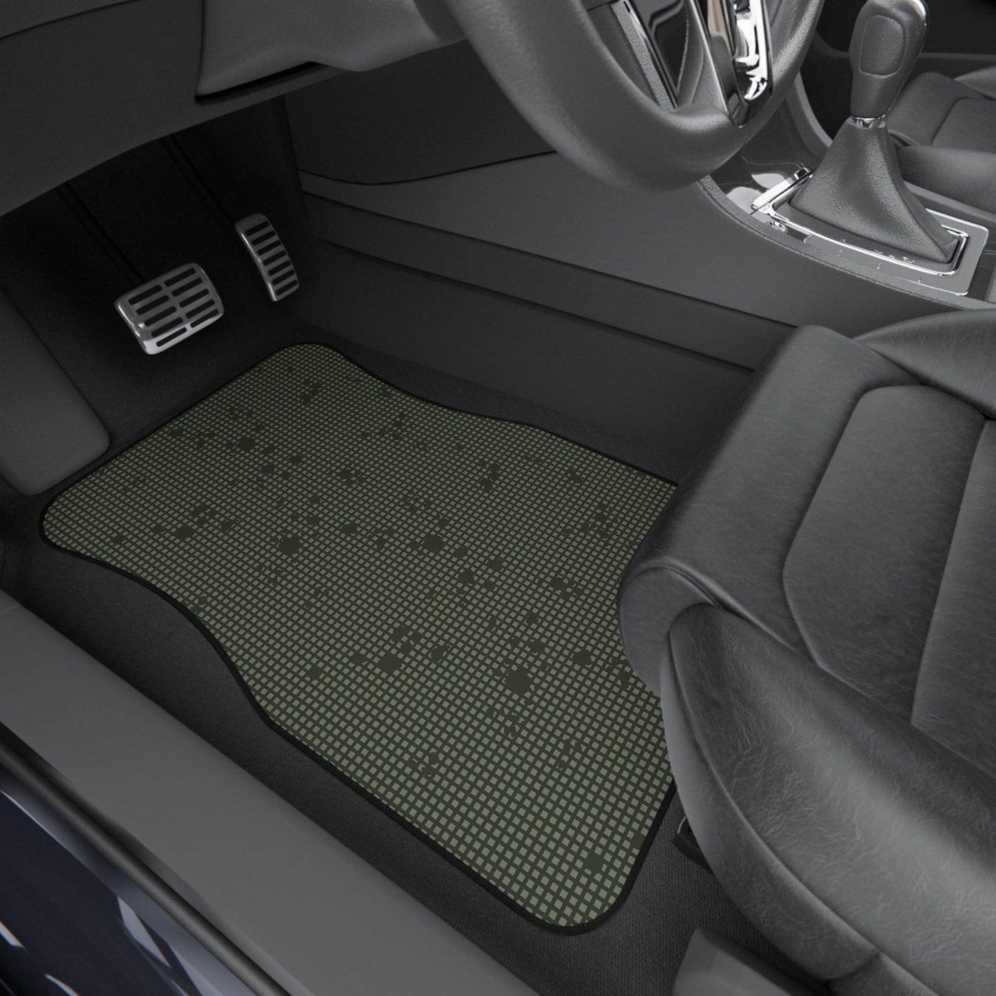 Desert Night Camo Front Seat Car Mats (Set of 2) _ Concealing Coloration
