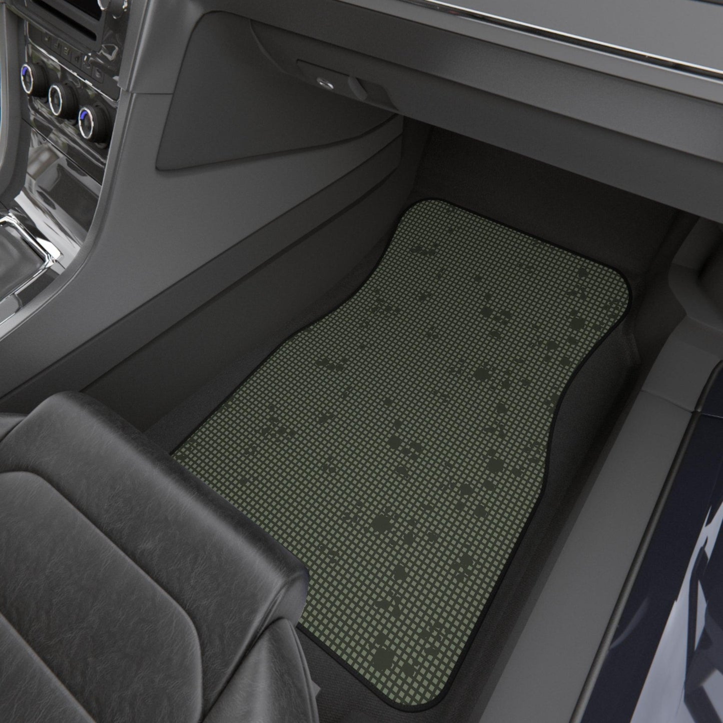 Desert Night Camo Front Seat Car Mats (Set of 2) _ Concealing Coloration