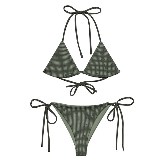 Desert Night Camo String Bikini Set - Concealing Coloration