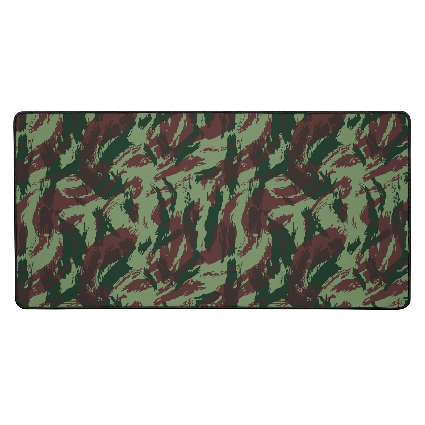 Portuguese Lizard Camouflage Desk Mat Rectangular Camouflage Patterned Mouse Pad