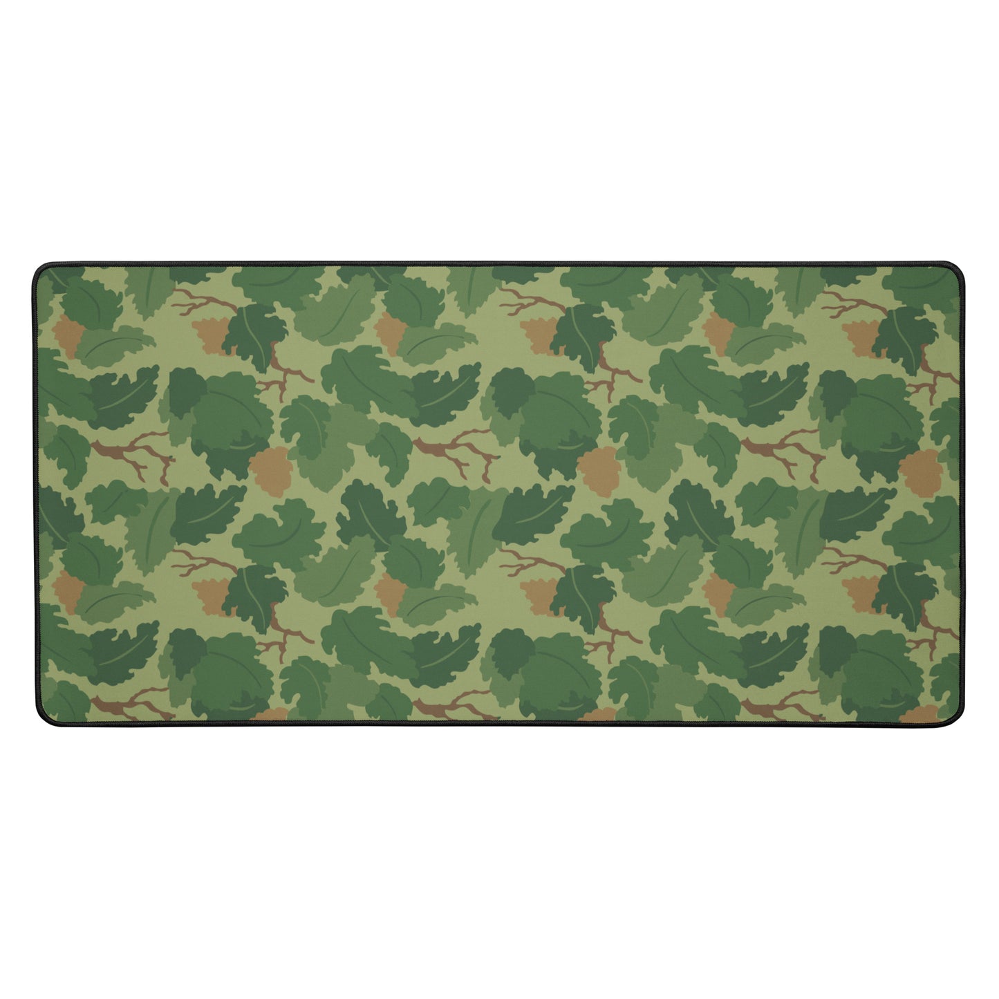 Mitchell Camo Desk Mat Rectangular Desk Mat Green Camouflage