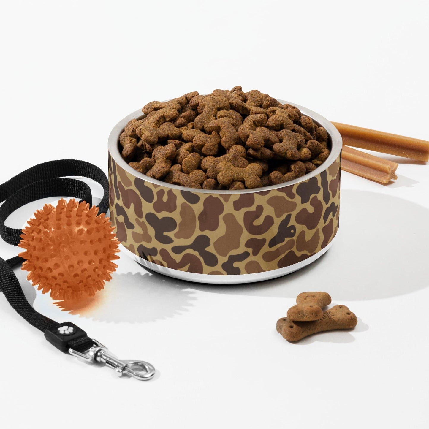 Duck Hunter Camo Pet bowl - Concealing Coloration