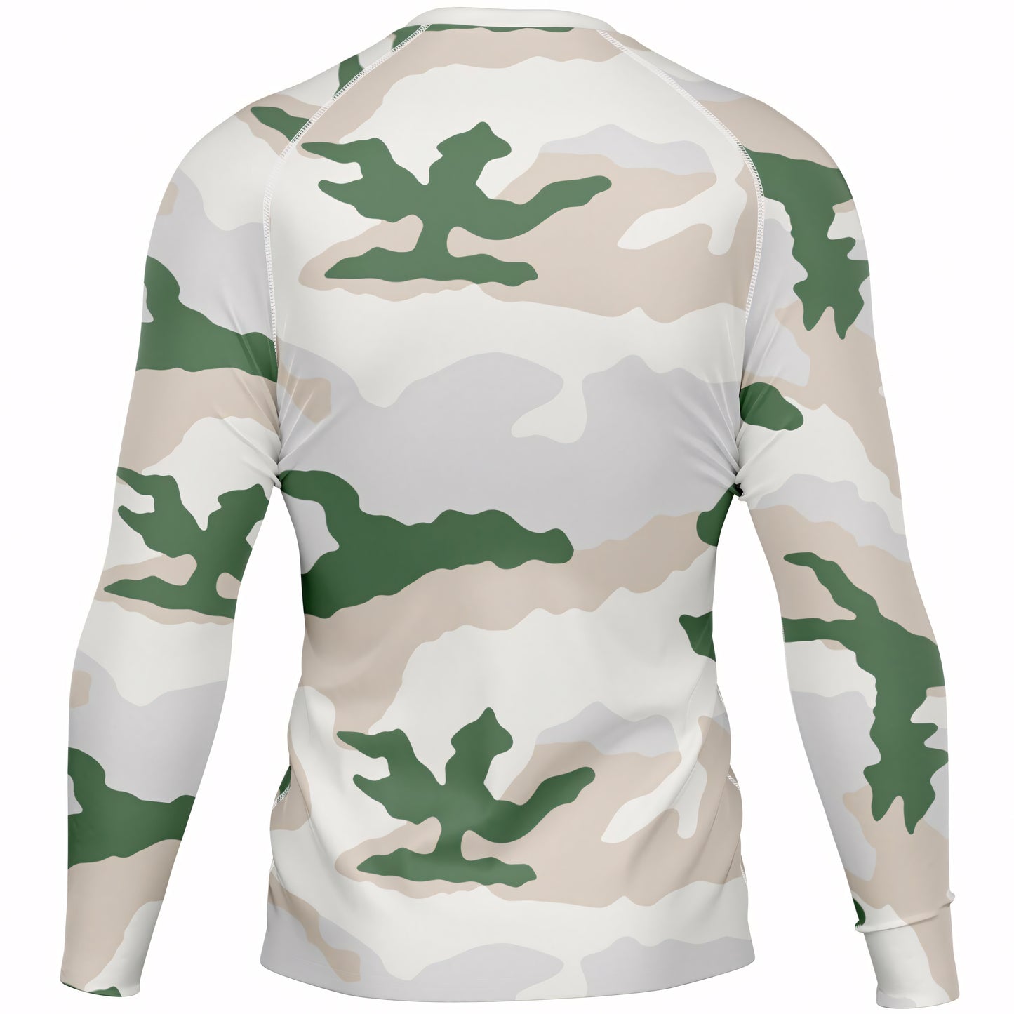 Tundra Alpine Camo Men's Long-sleeve Base Layer _ Concealing Coloration