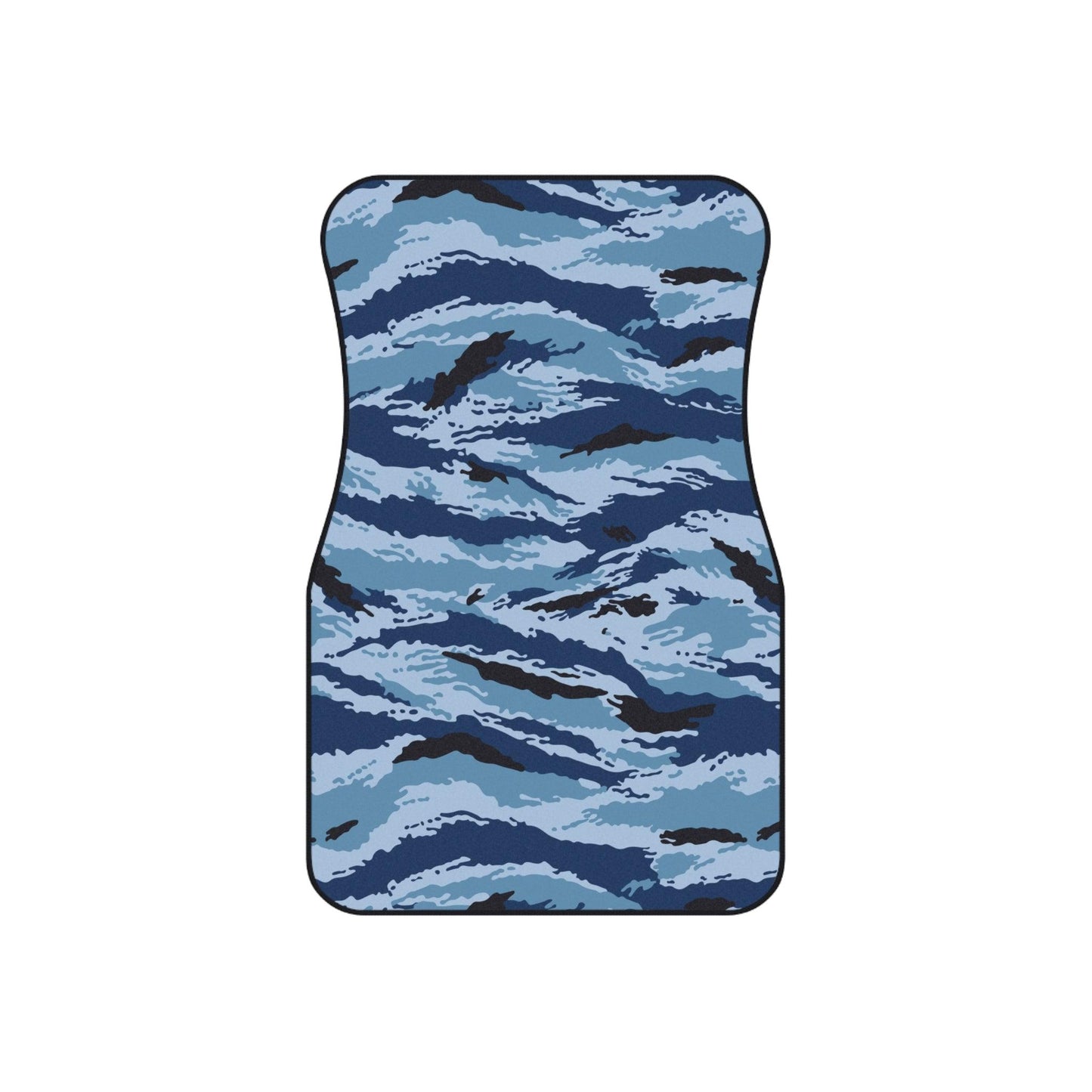 Kamysh Blue Camo All-Weather Car Mats (Set of 4) _ Concealing Coloration