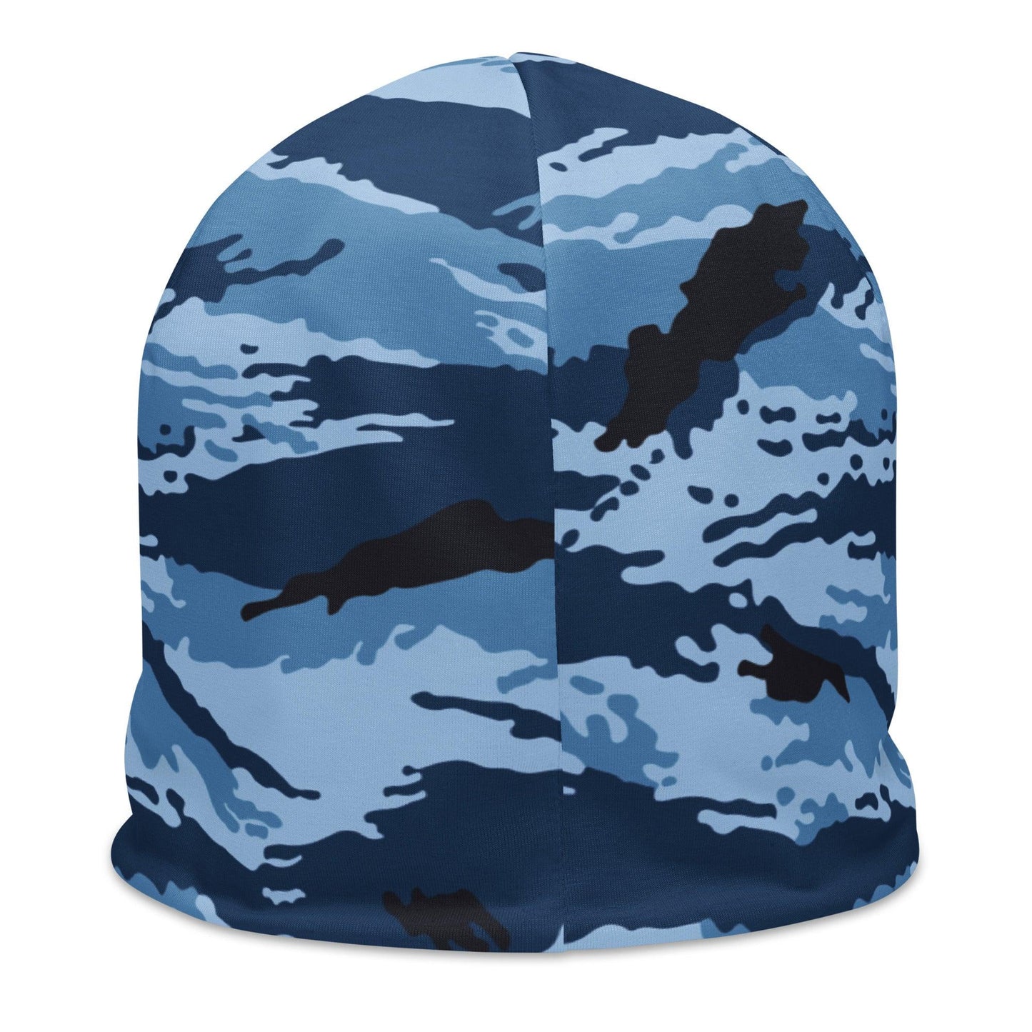 Kamysh Blue Camo Beanie - Concealing Coloration