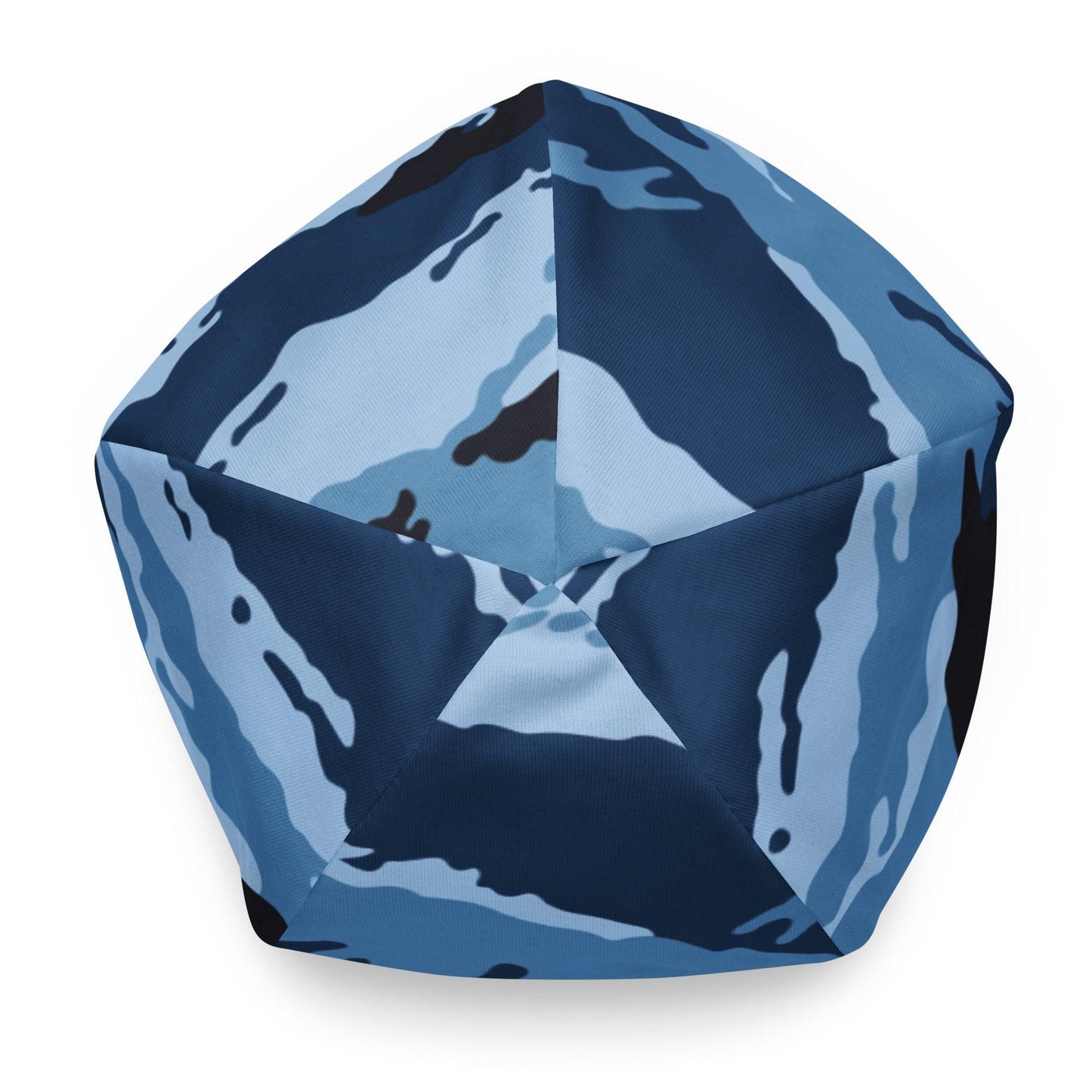 Kamysh Blue Camo Beanie - Concealing Coloration