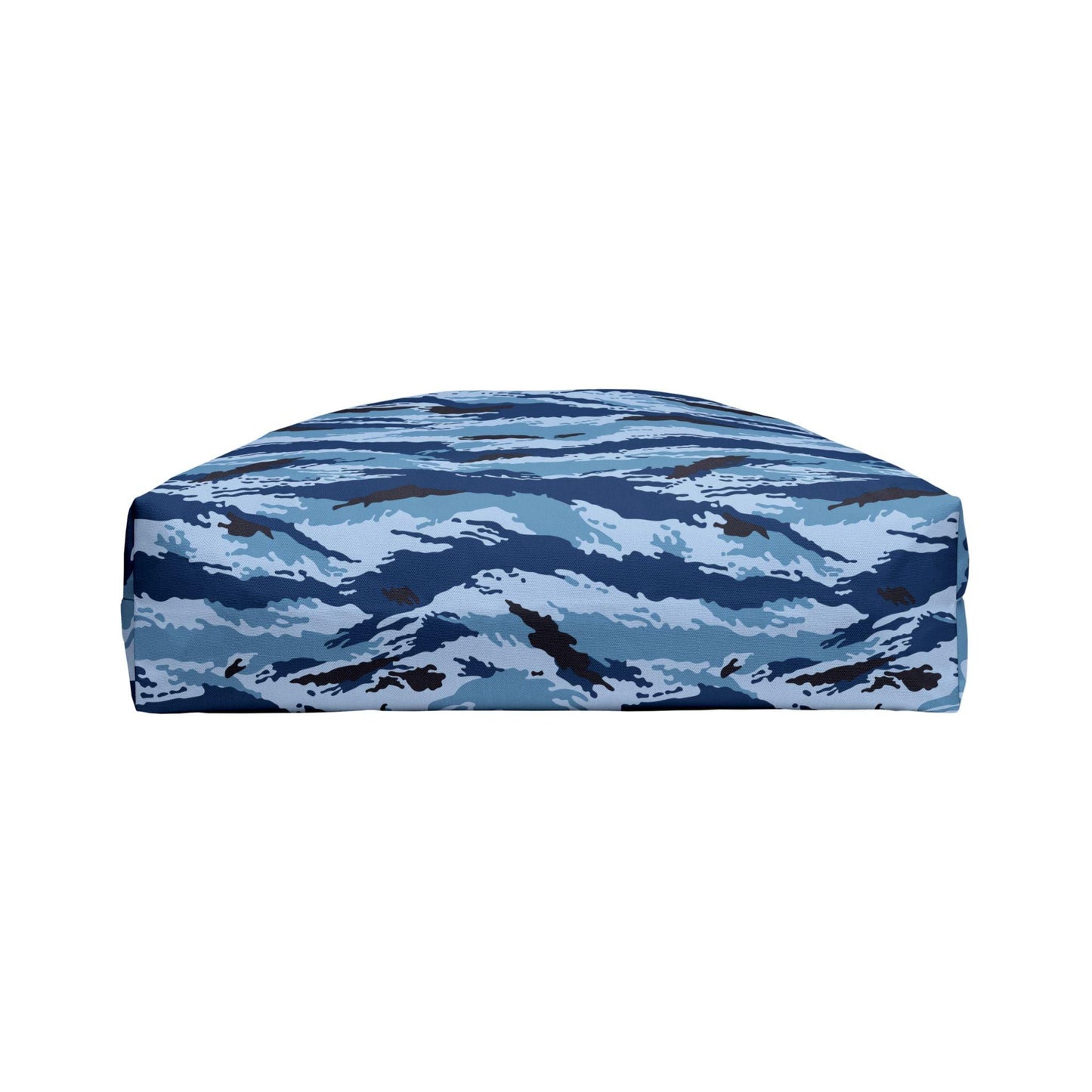 Kamysh Blue Camo Horizontal Tote - Concealing Coloration