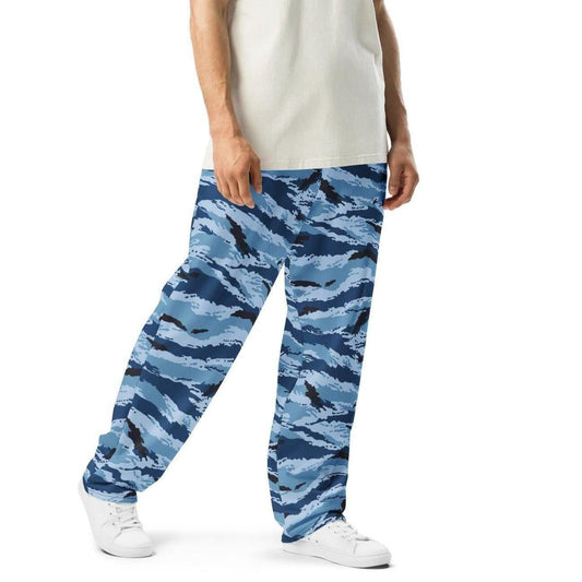 Kamysh Blue Camo Sweatpants