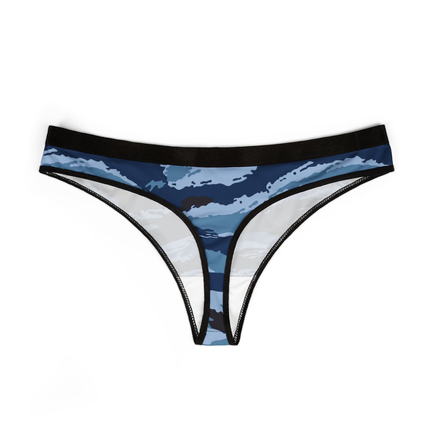 Kamysh Blue Camo Thong - Concealing Coloration