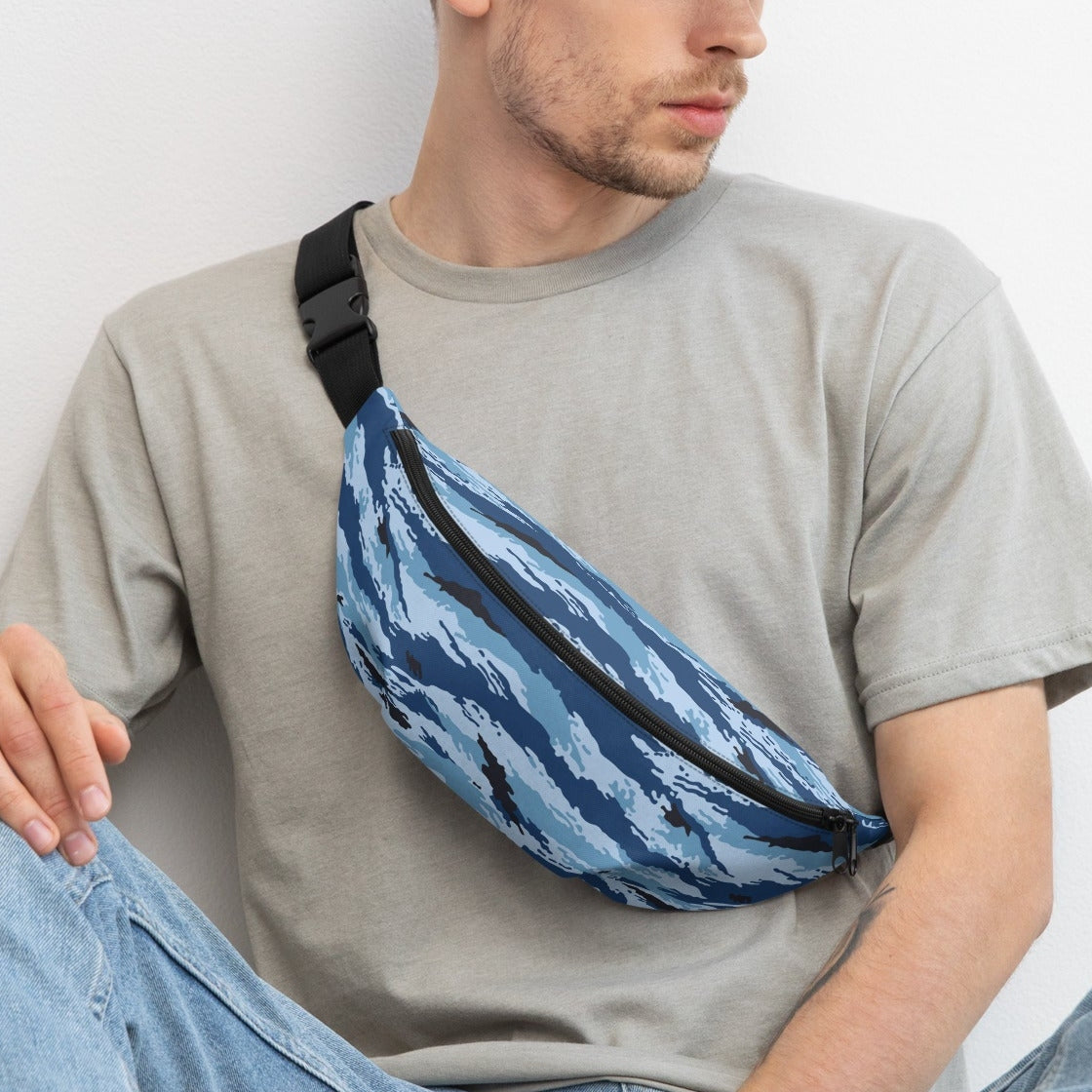 Kamysh Blue Camo Waistpack - Concealing Coloration