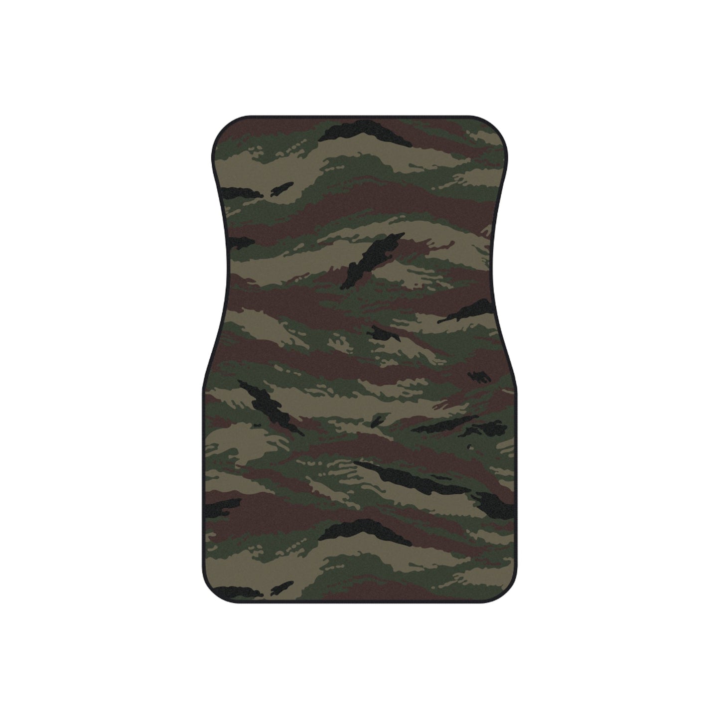 Kamysh Woodland Camo Front Seat Car Mats (Set of 2) _ Concealing Coloration