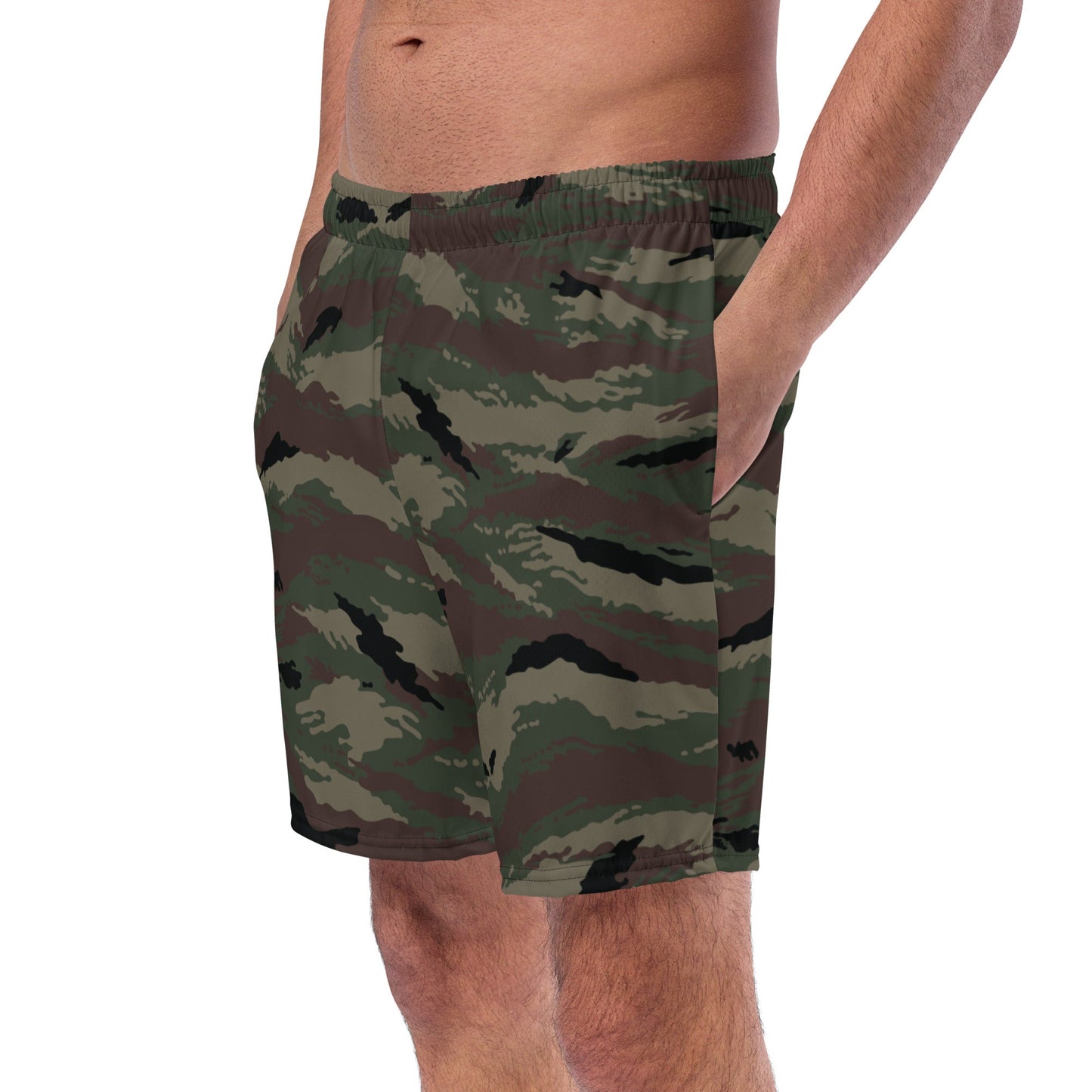 Kamysh Woodland Camo Swim Trunks - Concealing Coloration
