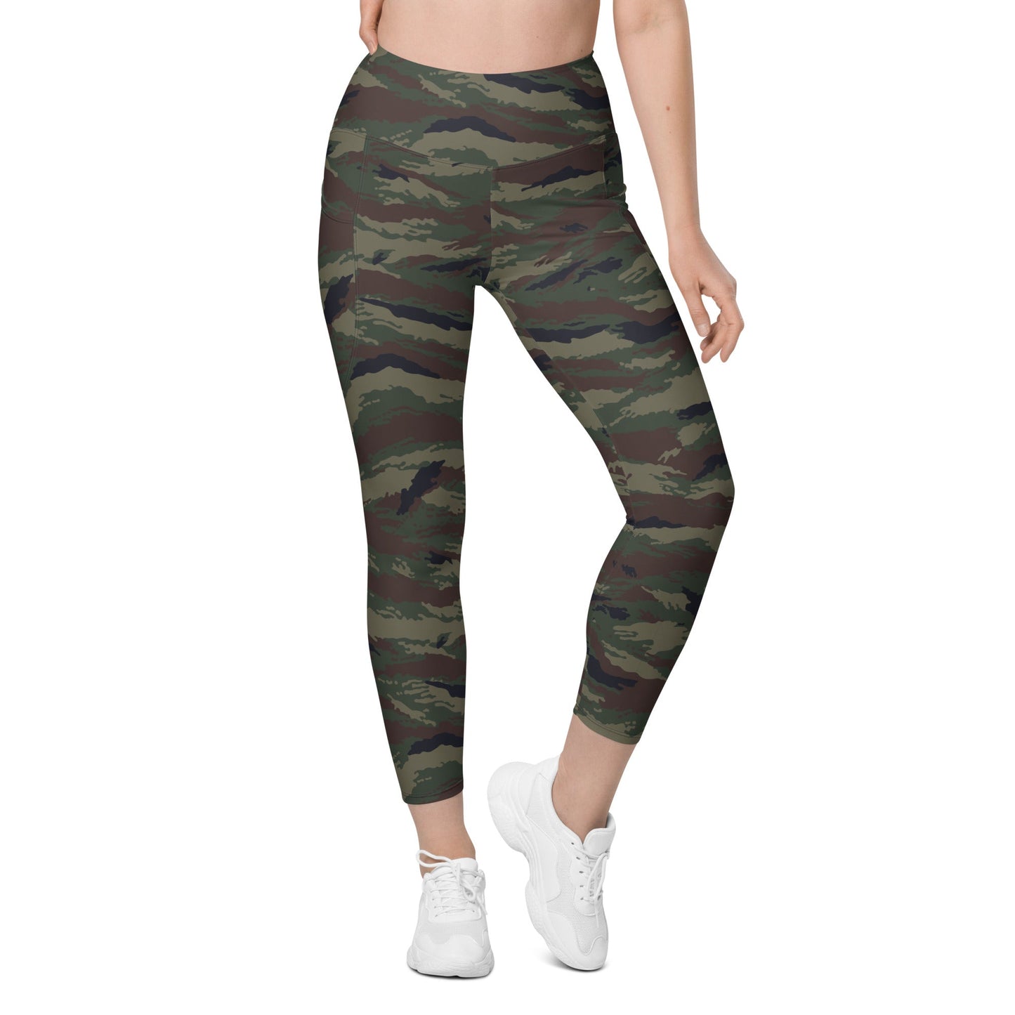Kamysh Woodland Camo Tech Leggings _ Concealing Coloration