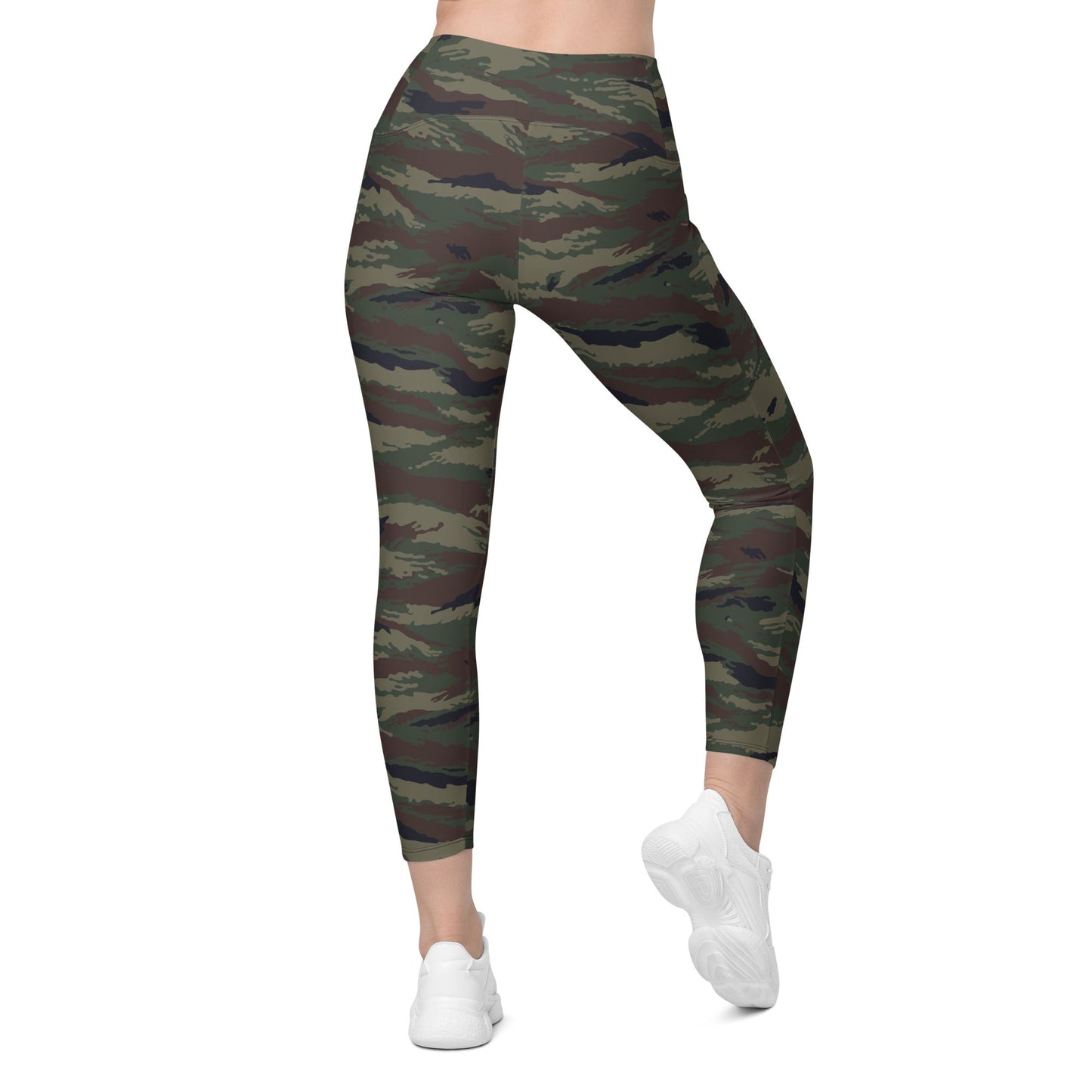 Kamysh Woodland Camo Tech Leggings _ Concealing Coloration