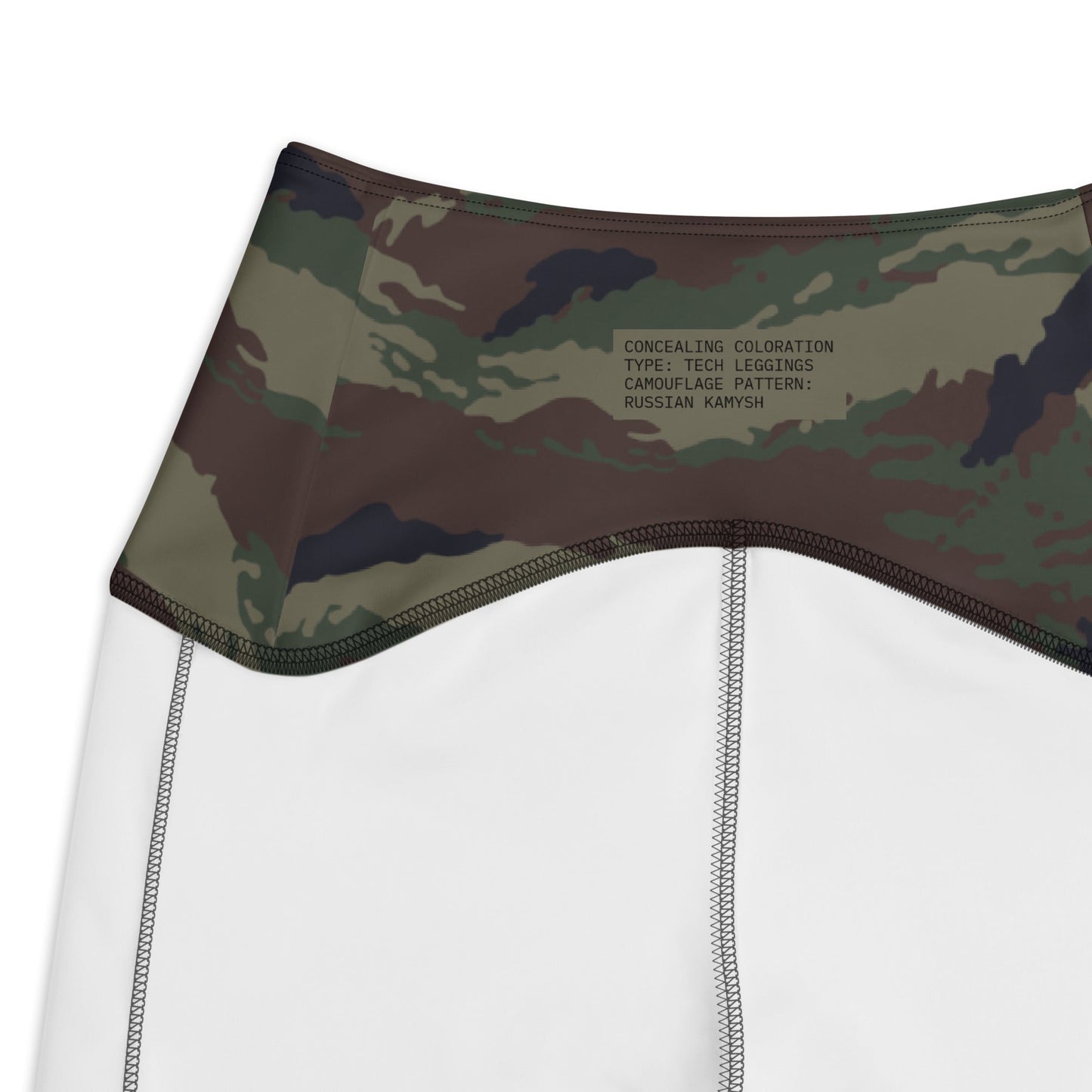 Kamysh Woodland Camo Tech Leggings _ Concealing Coloration