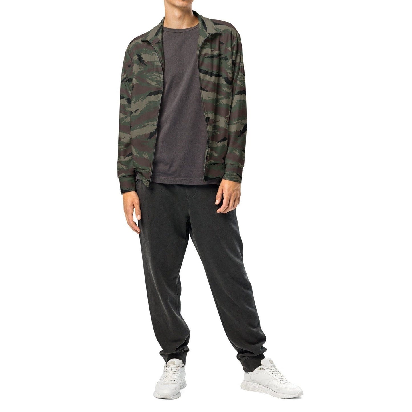 Kamysh Woodland Camo Track Jacket - Concealing Coloration