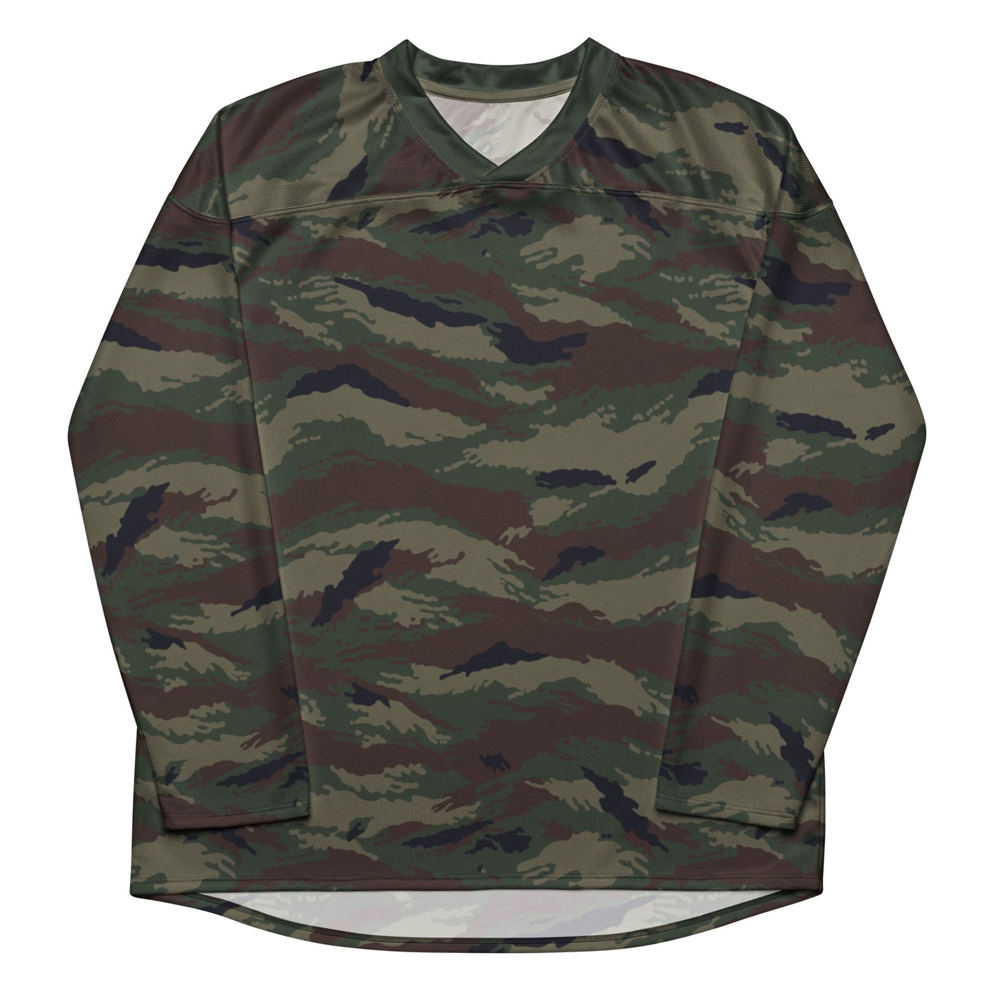 Kamysh Woodland Camo Hockey Jersey _ Concealing Coloration