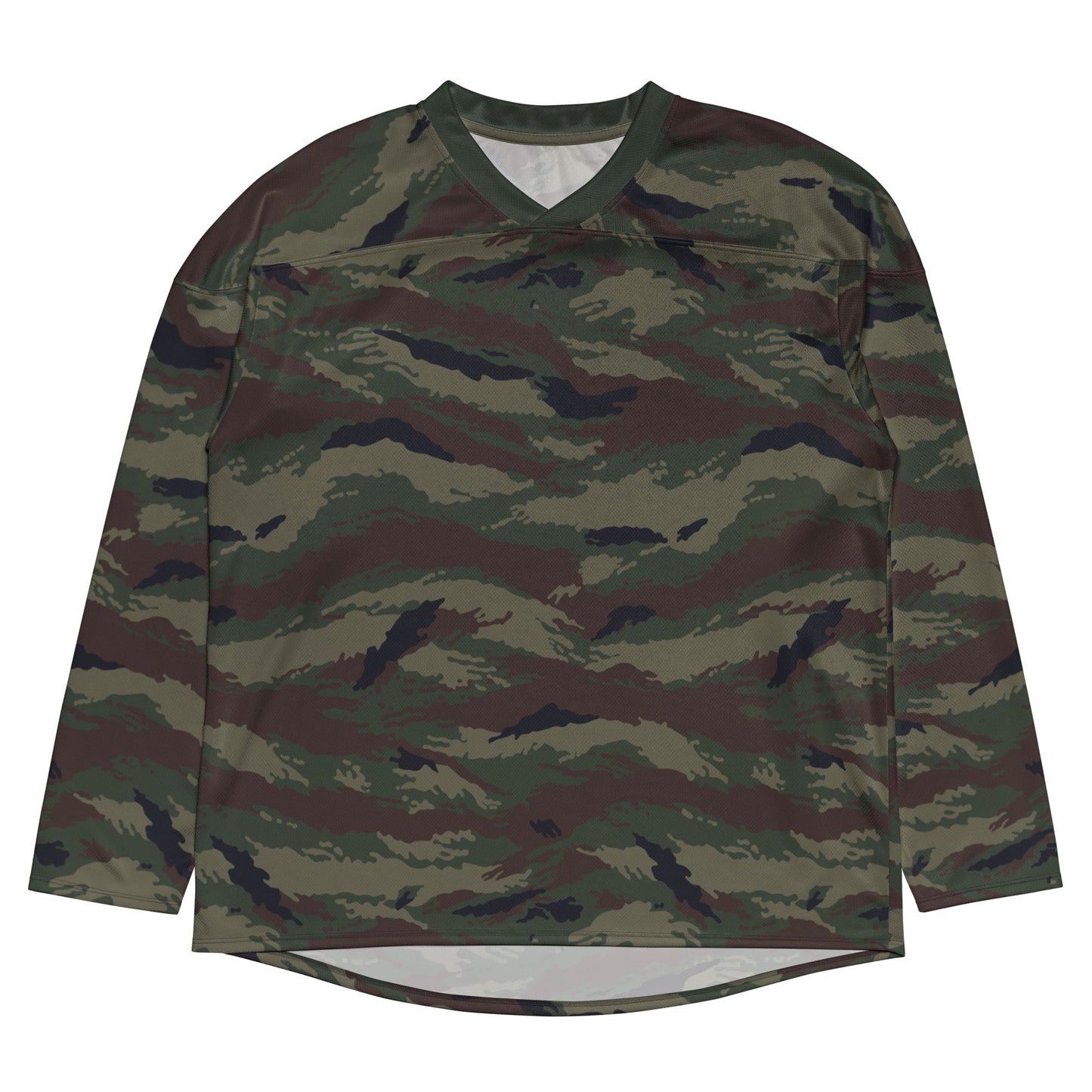 Kamysh Woodland Camo Hockey Jersey _ Concealing Coloration