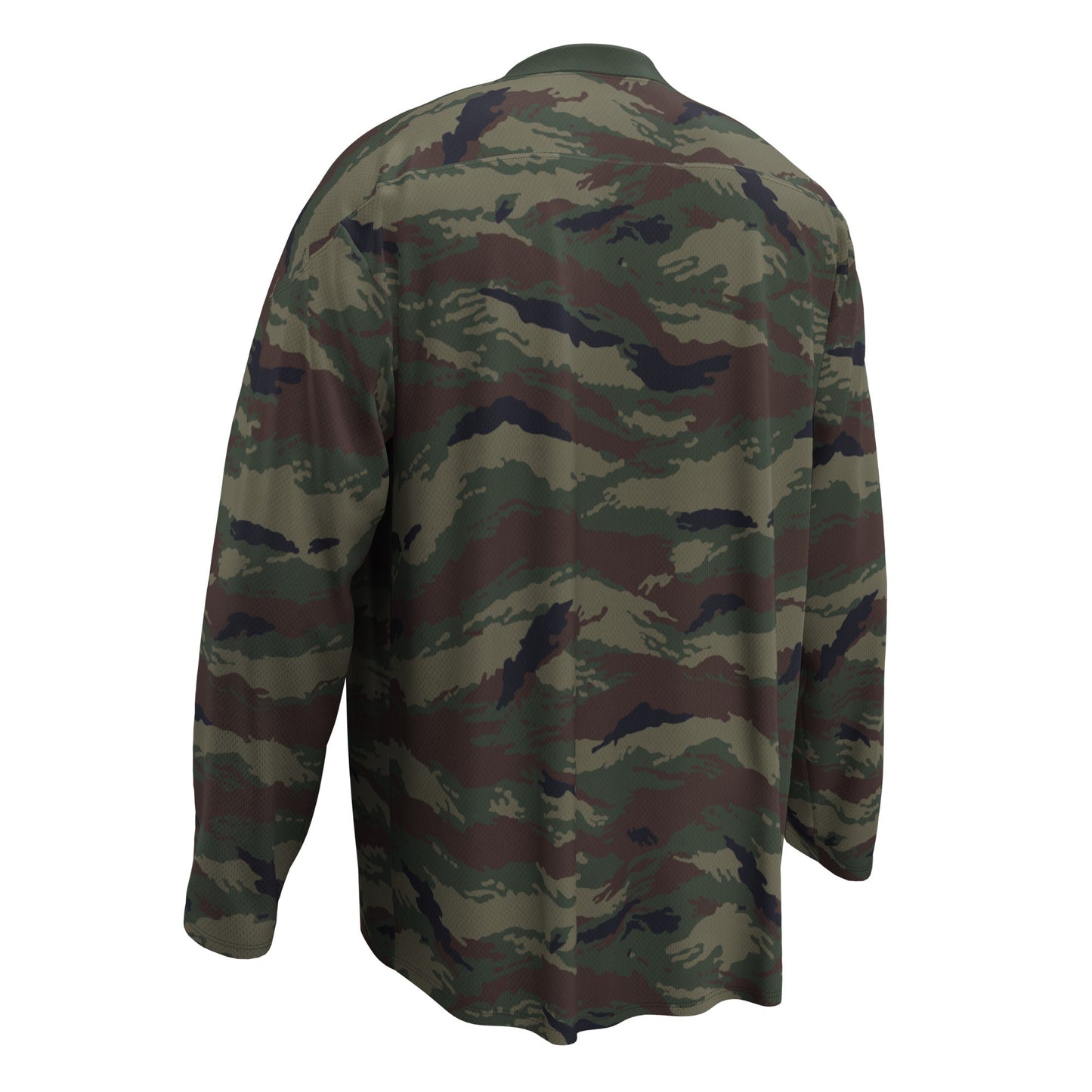 Kamysh Woodland Camo Hockey Jersey _ Concealing Coloration