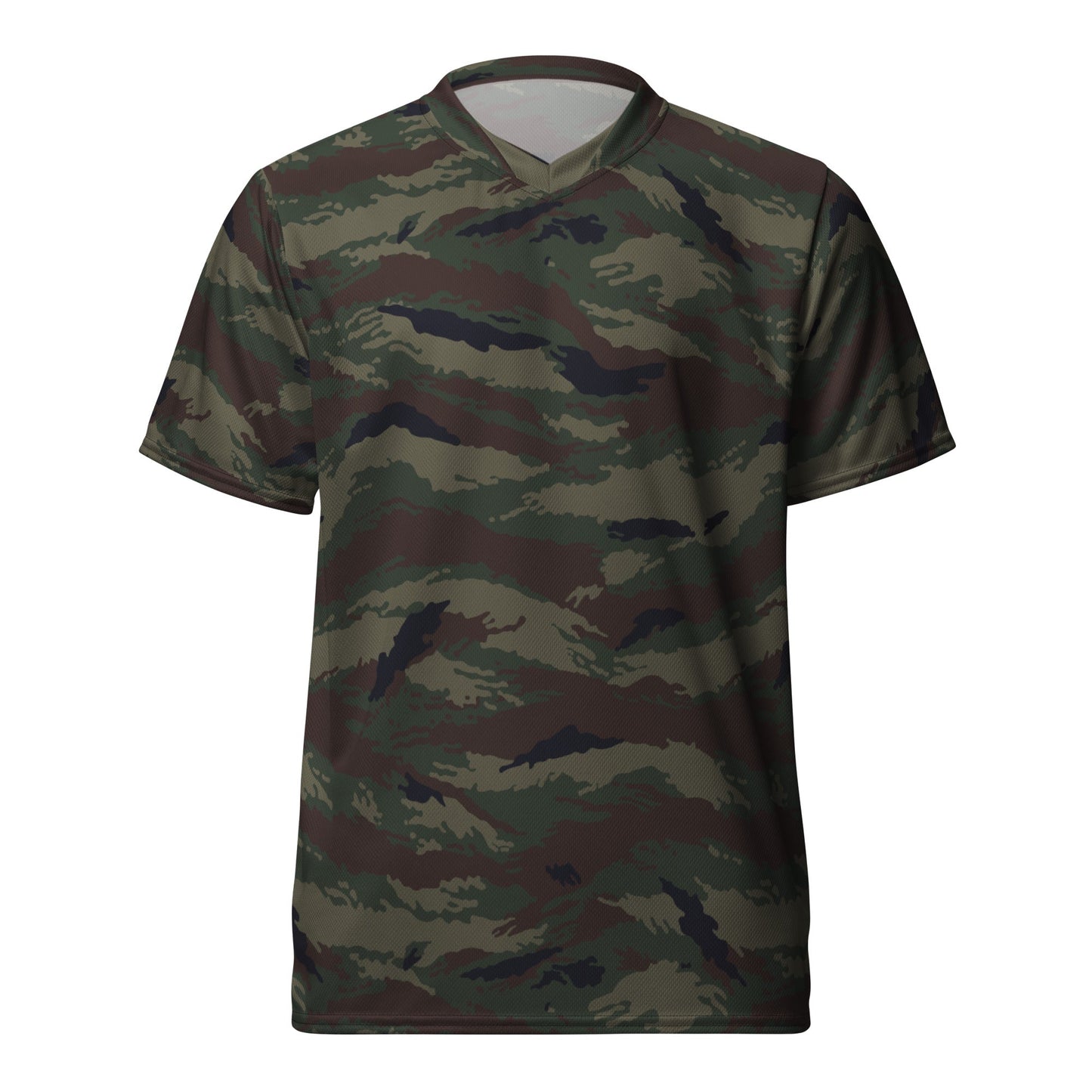 Kamysh Woodland Tigr Camo Tech T-Shirt _ Concealing Coloration