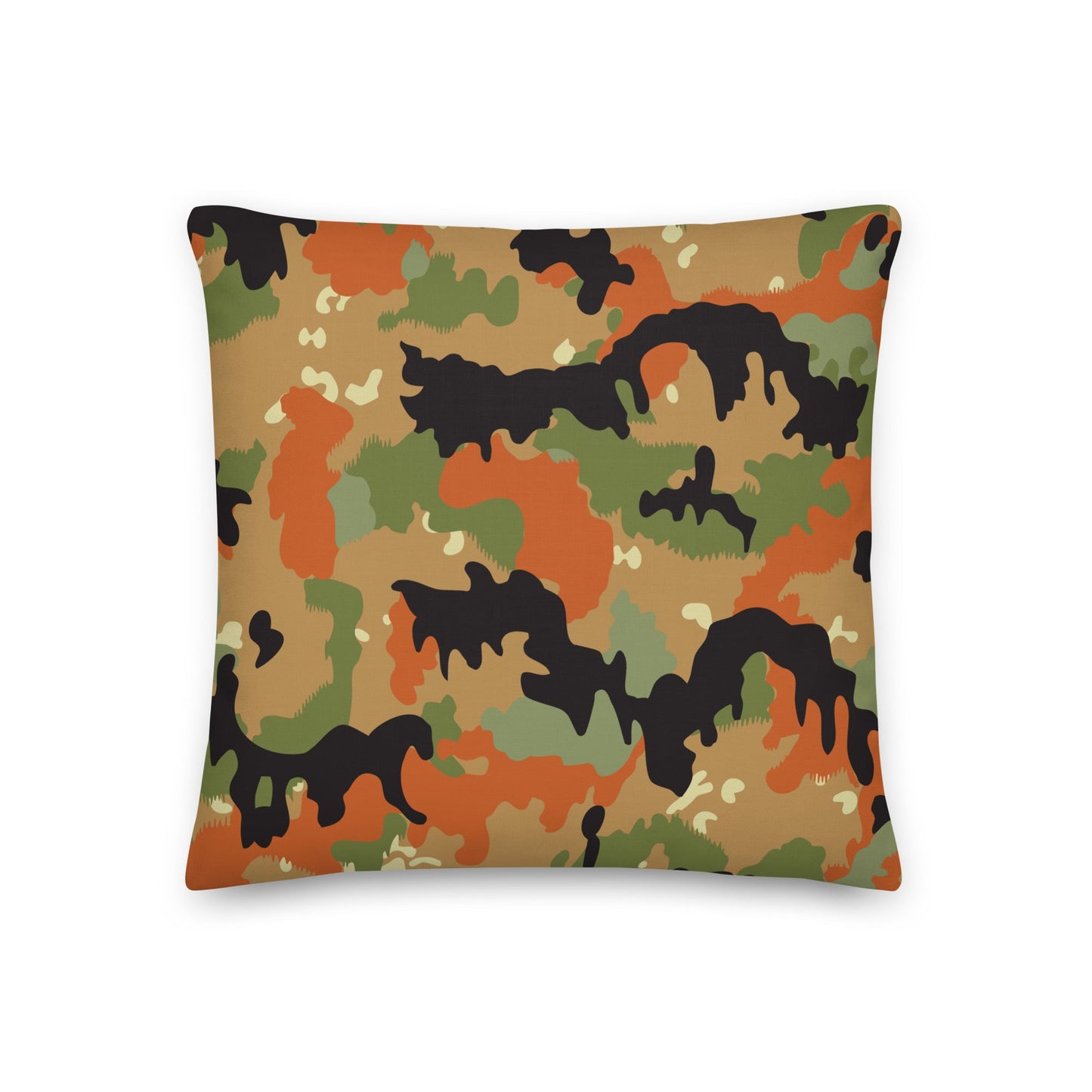 Leibermuster Camo 18" Throw Pillow _ Concealing Coloration