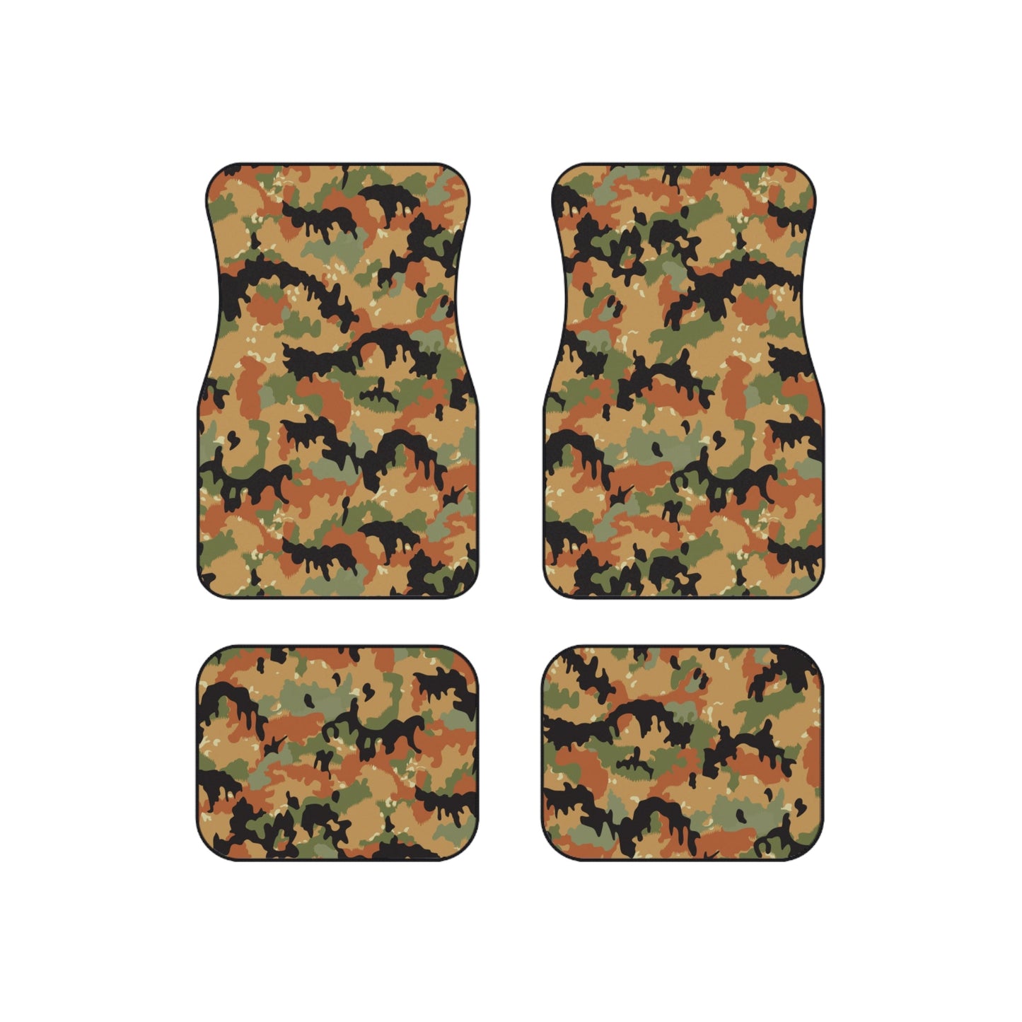 Leibermuster Camo All-Weather Car Mats (Set of 4) _ Concealing Coloration