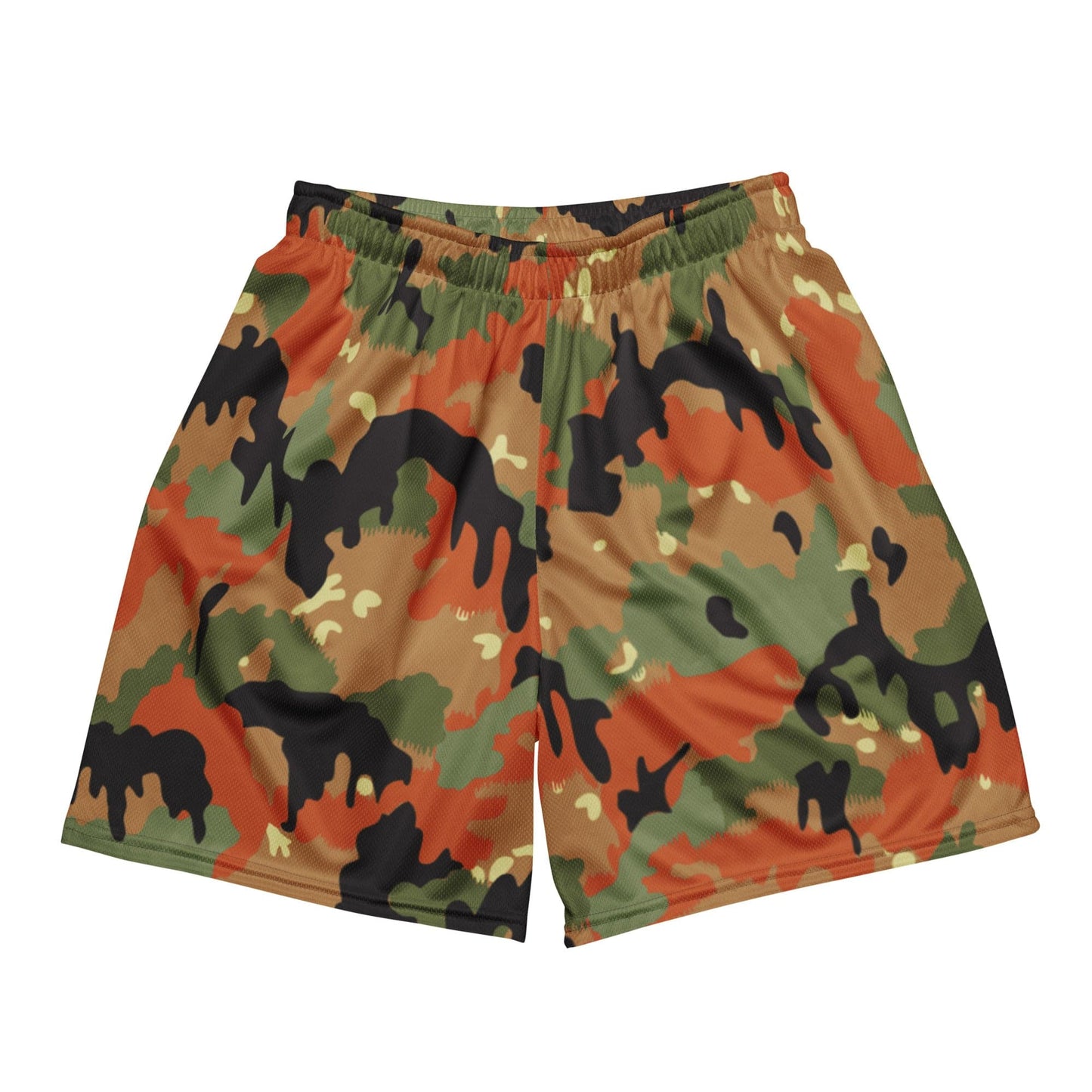Leibermuster Camo Basketball Shorts _ Concealing Coloration