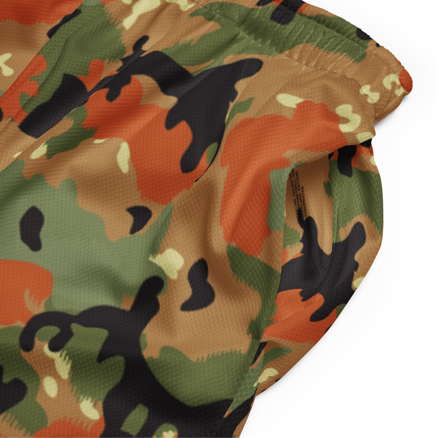 Leibermuster Camo Basketball Shorts _ Concealing Coloration