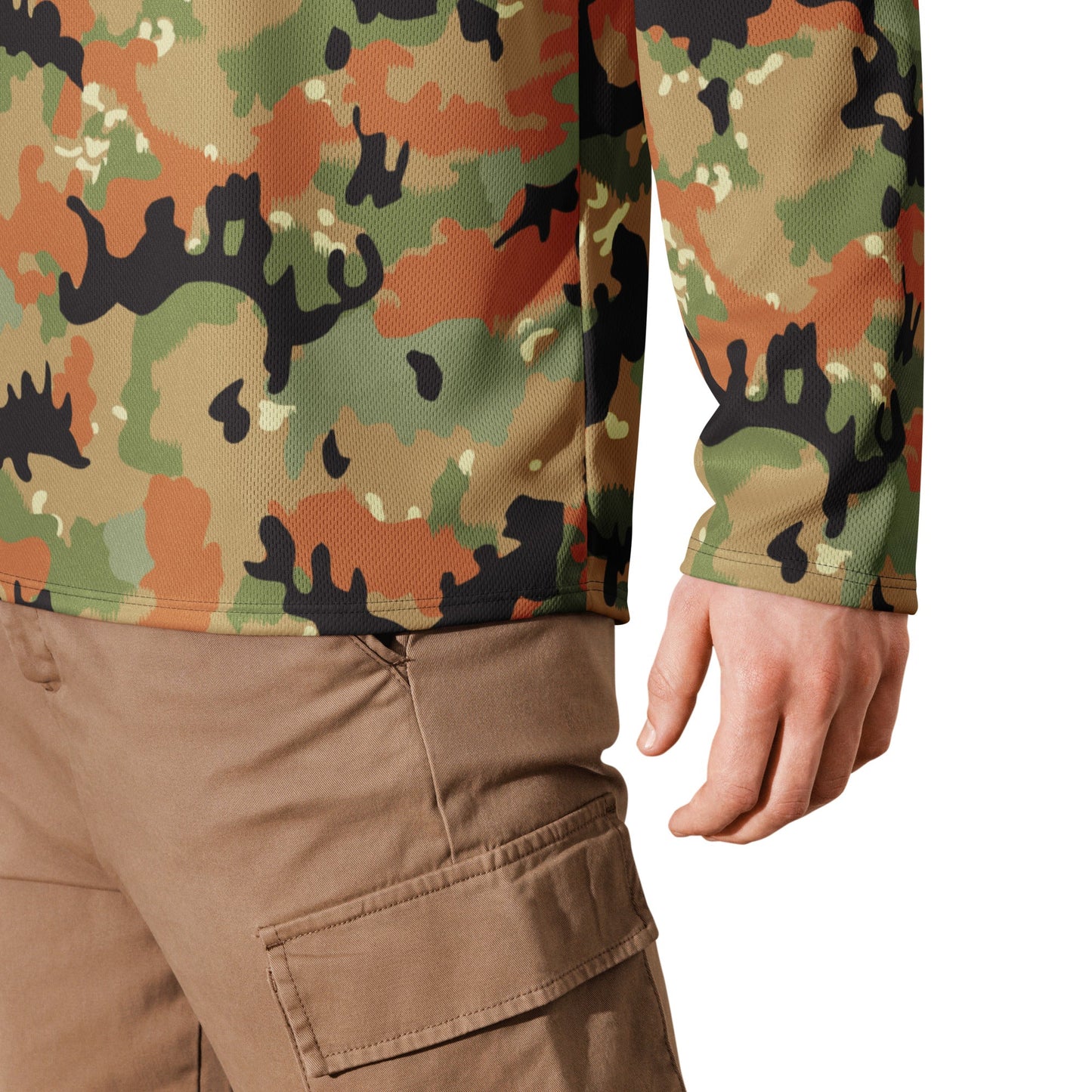 Leibermuster Camo Hockey Jersey _ Concealing Coloration