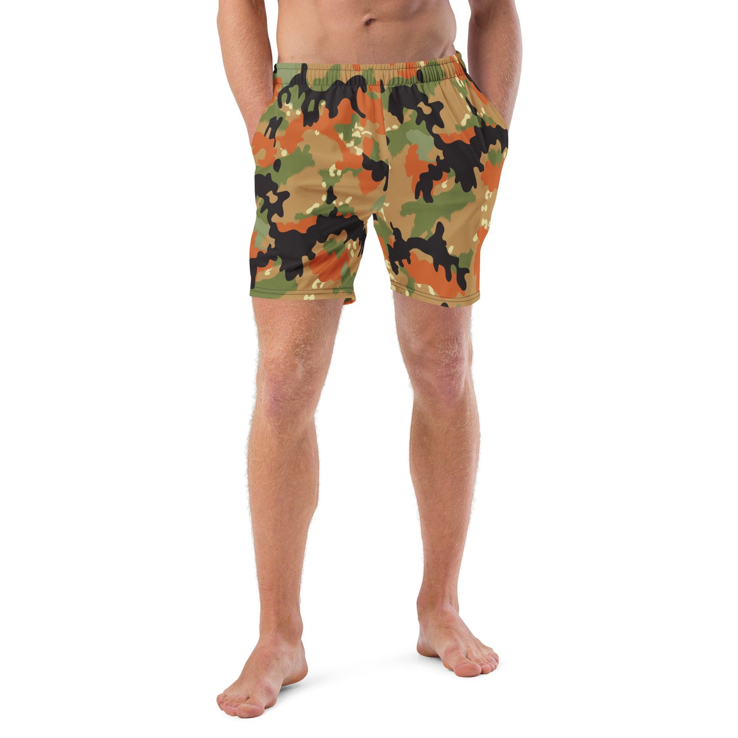 Leibermuster Camo Swim Trunks - Concealing Coloration