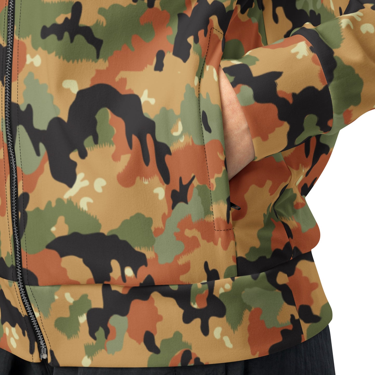 Leibermuster Camo Track Jacket _ Concealing Coloration