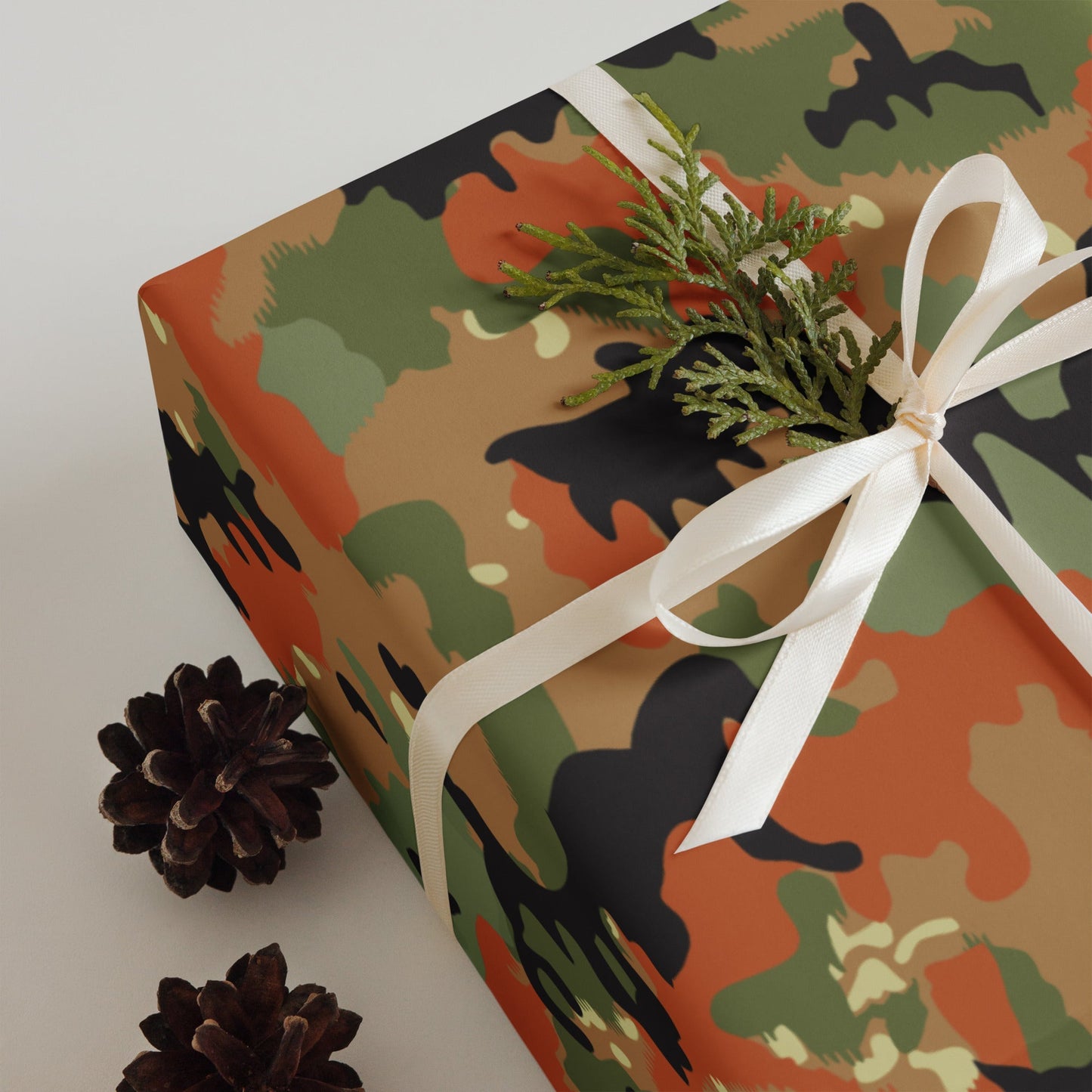 Leibermuster Camo Wrapping Paper Sheets - Concealing Coloration