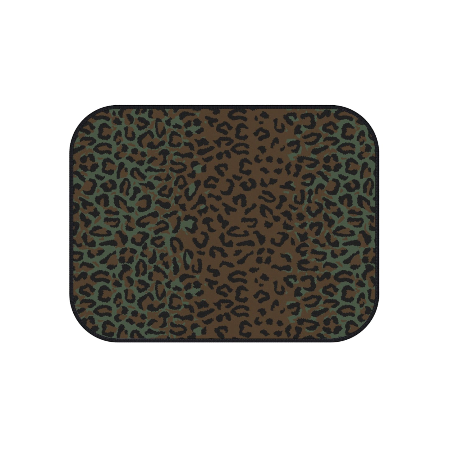 Leopard Spot Camo All-Weather Car Mats (Set of 4) _ Concealing Coloration