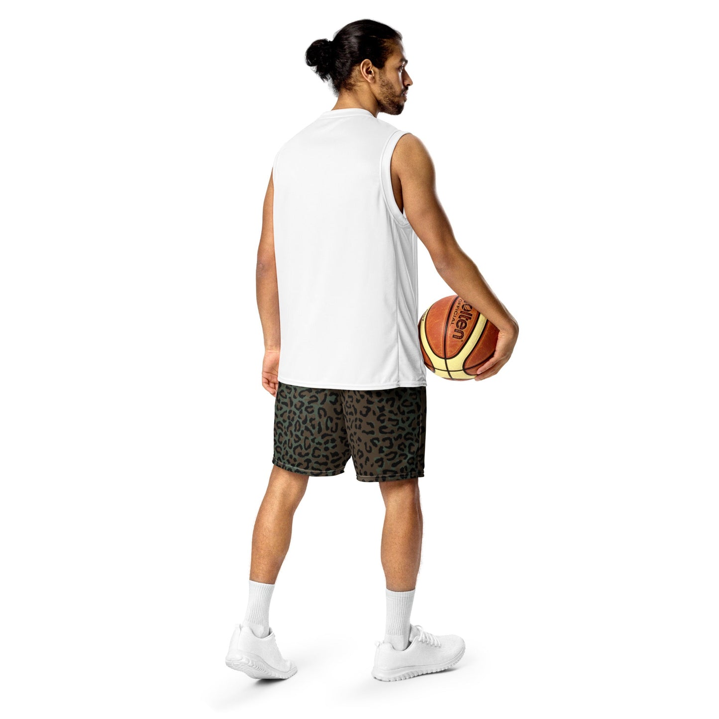 Leopard Spot Camo Basketball Shorts _ Concealing Coloration